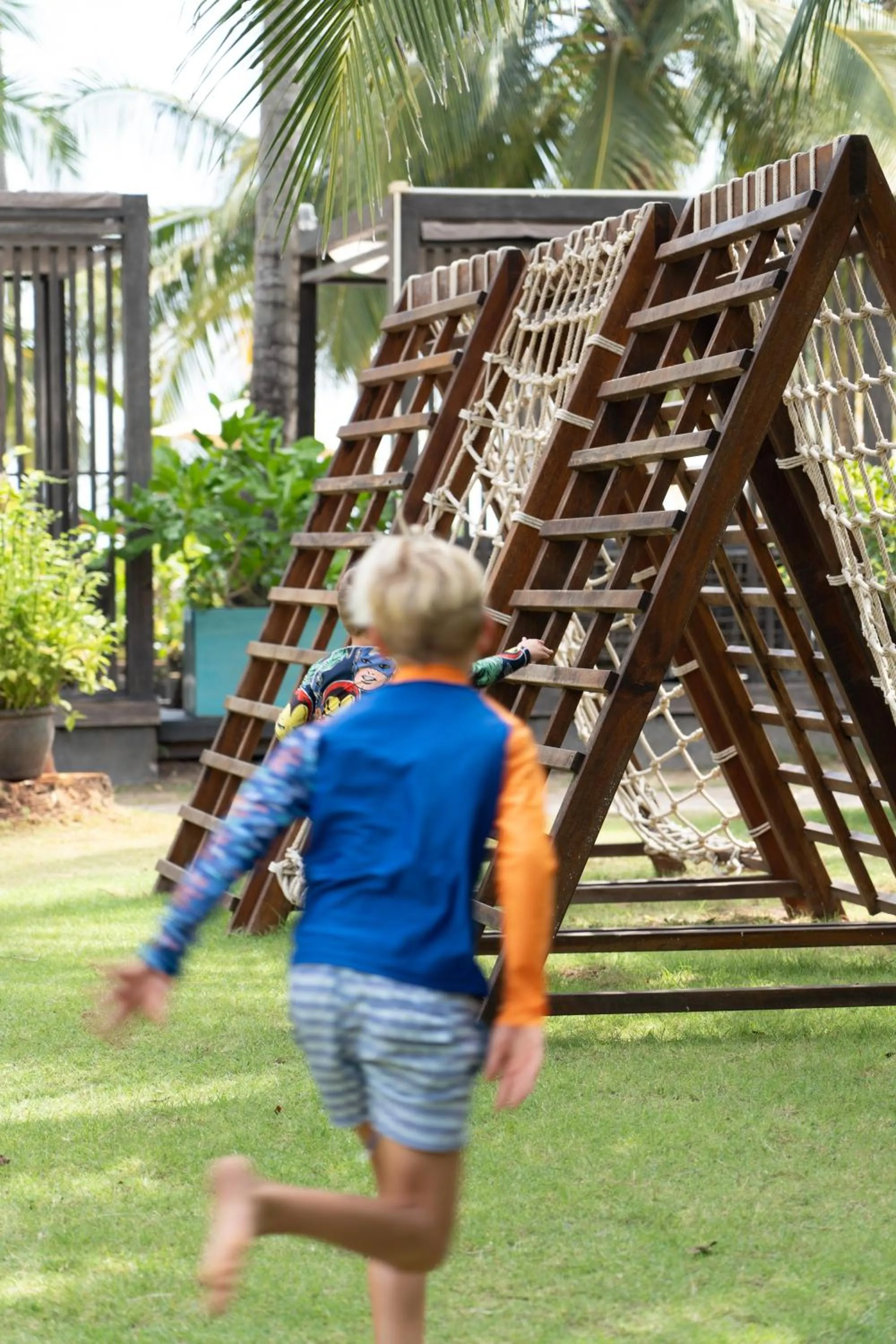 Children play ground in Cape Panwa Hotel Phuket