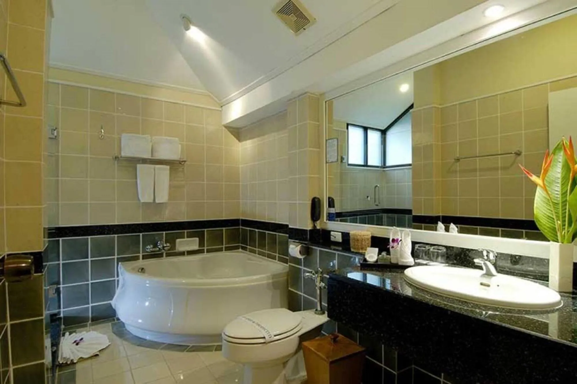 Bathroom in Cape Panwa Hotel Phuket