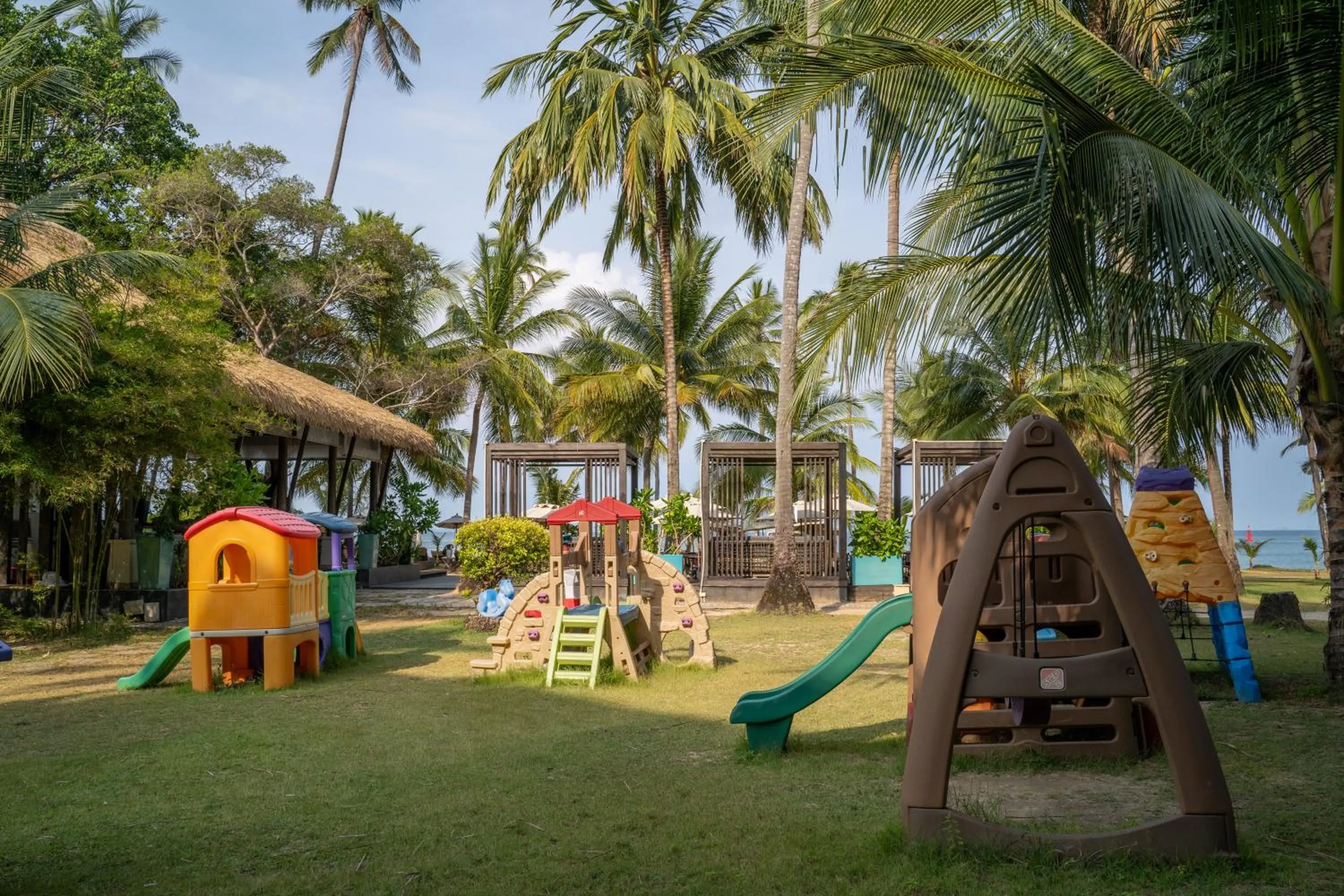 Children play ground in Cape Panwa Hotel Phuket
