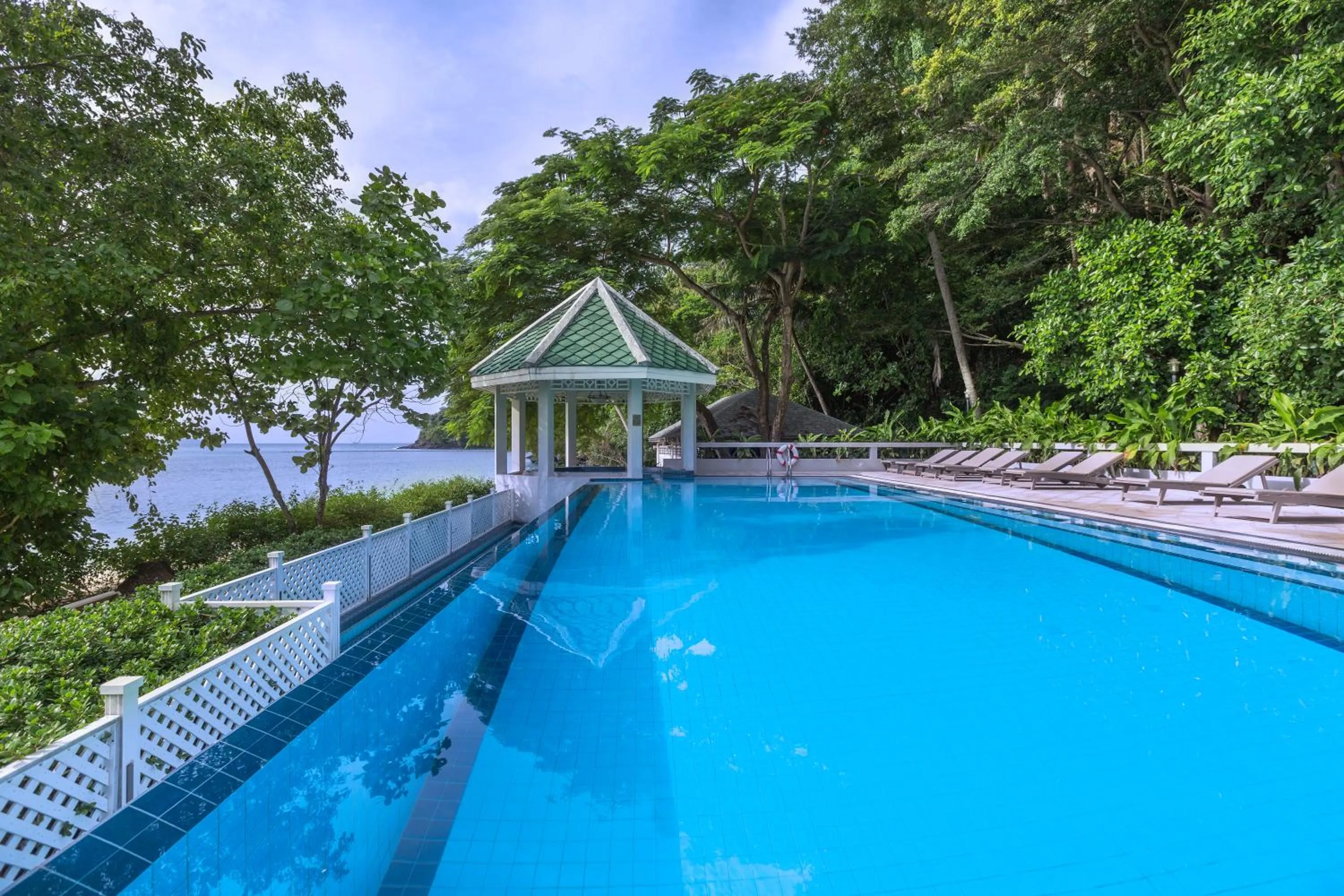 Swimming pool in Cape Panwa Hotel Phuket