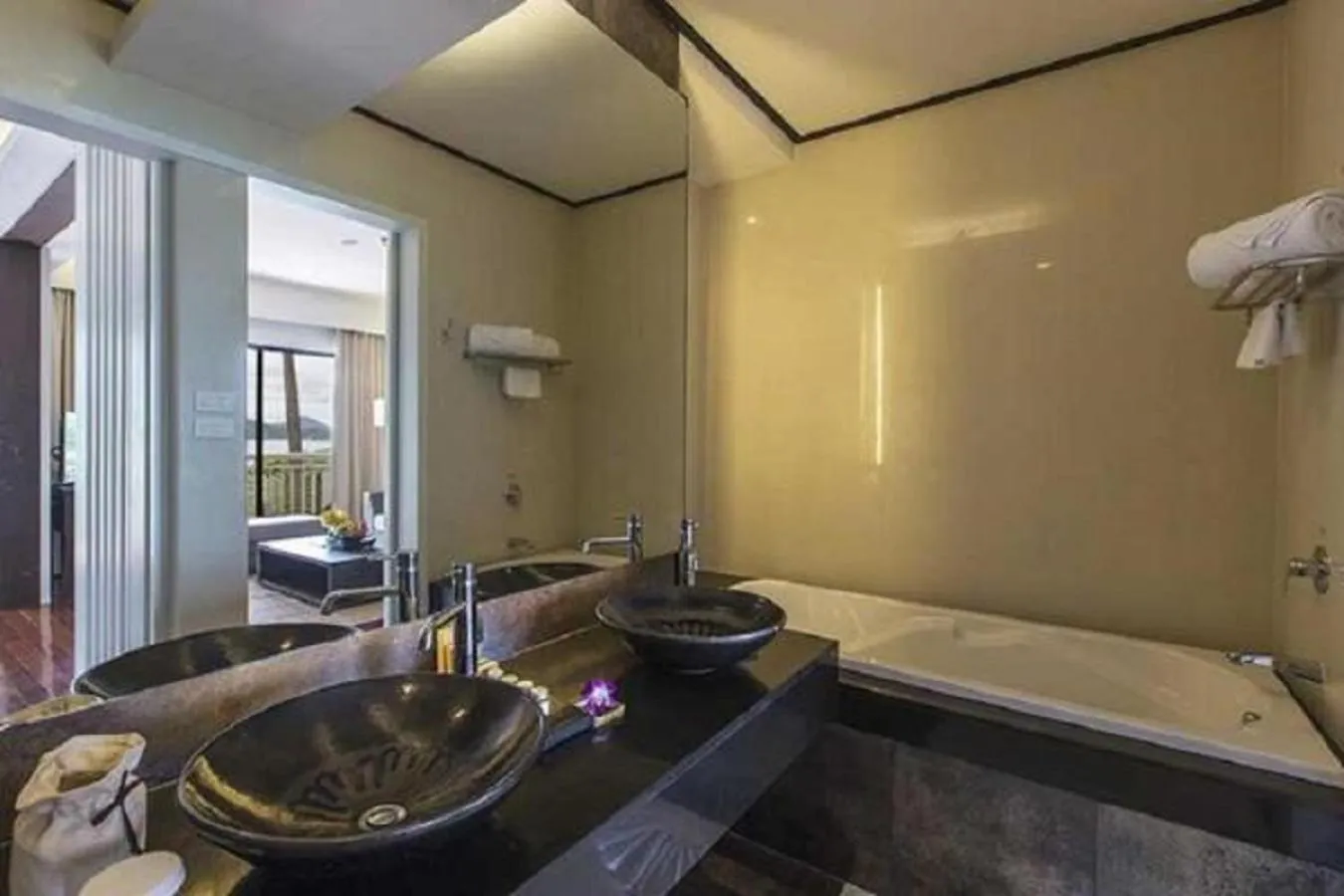 Bathroom in Cape Panwa Hotel Phuket