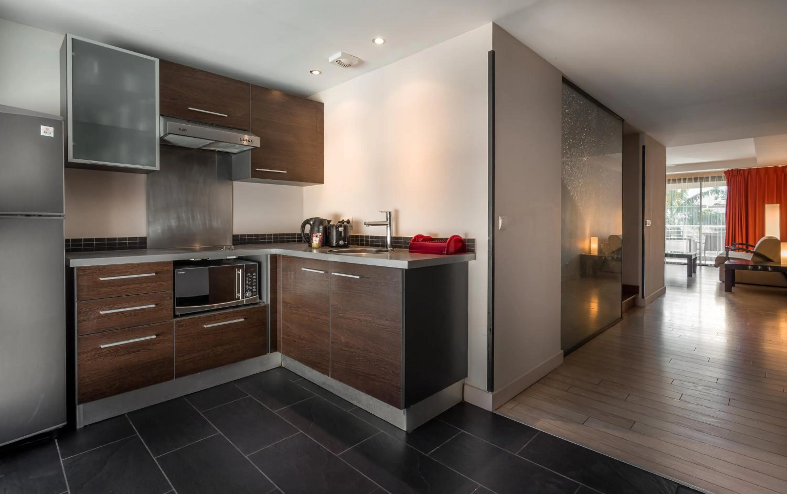 Kitchen or kitchenette in Te Moana Tahiti Resort