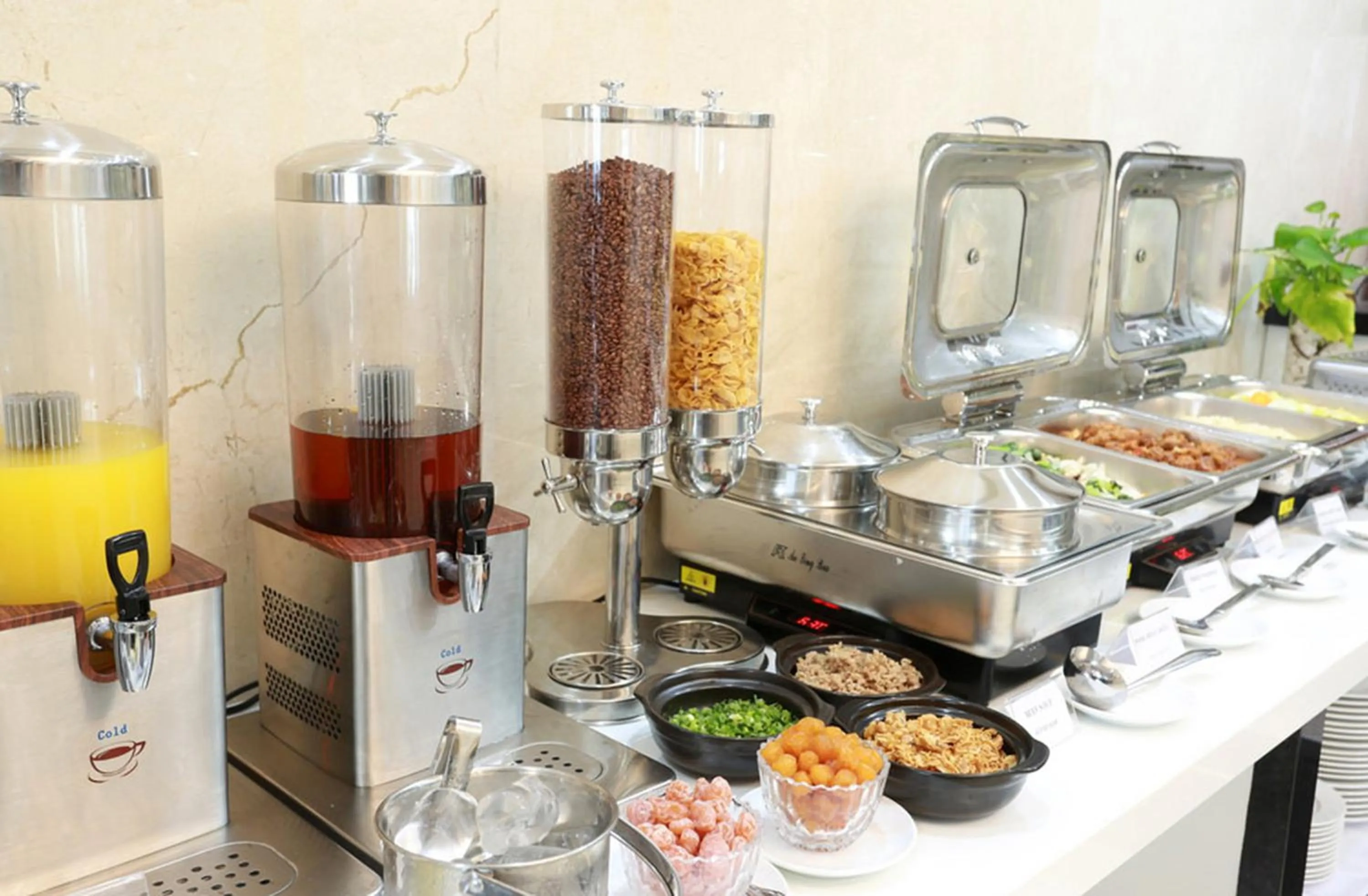 Buffet breakfast in Dylan Hotel Danang