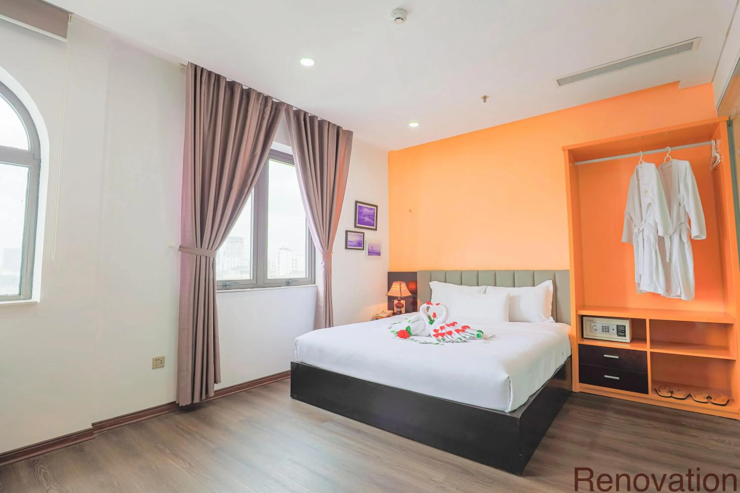 Bed in Dylan Hotel Danang