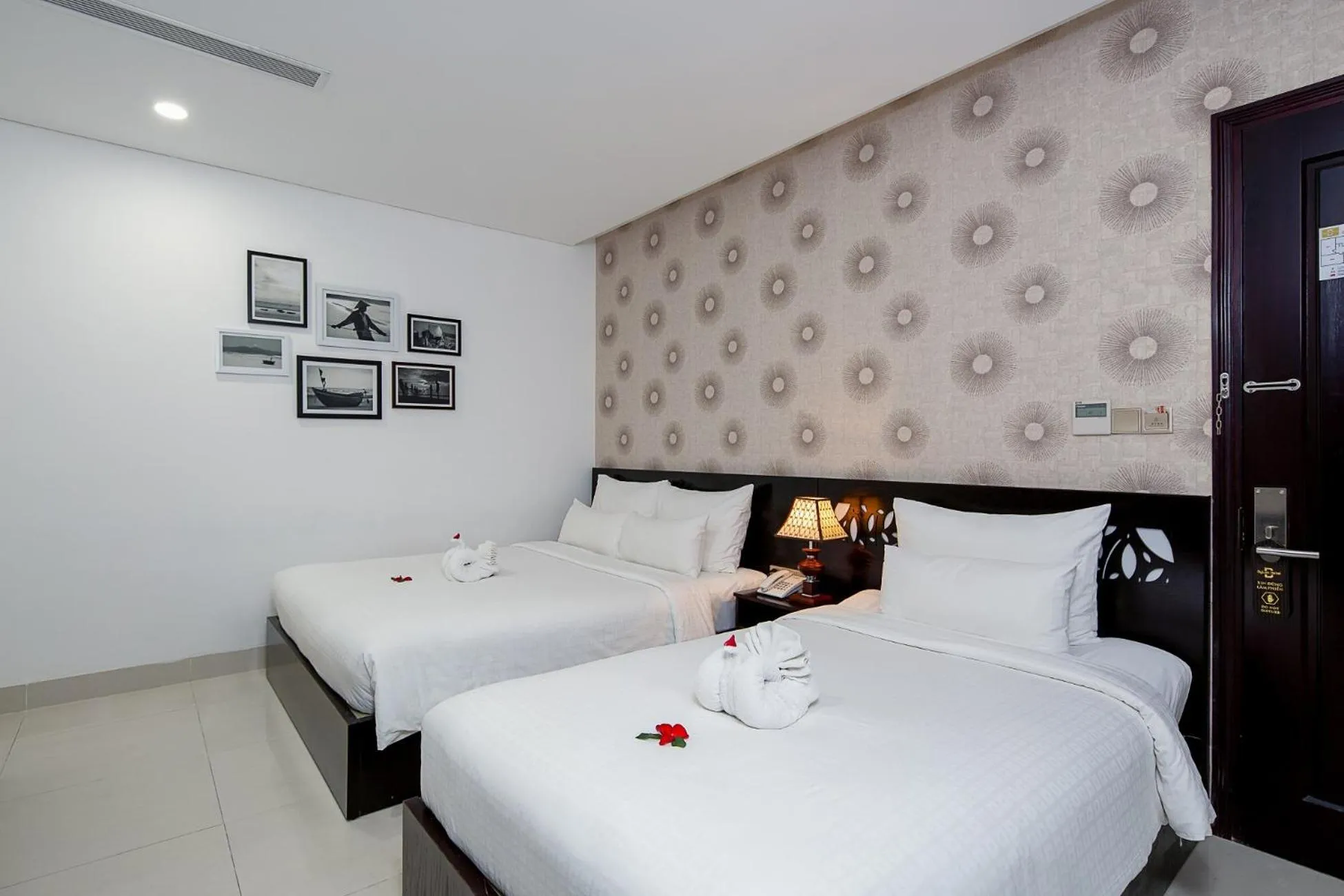 Bed in Dylan Hotel Danang