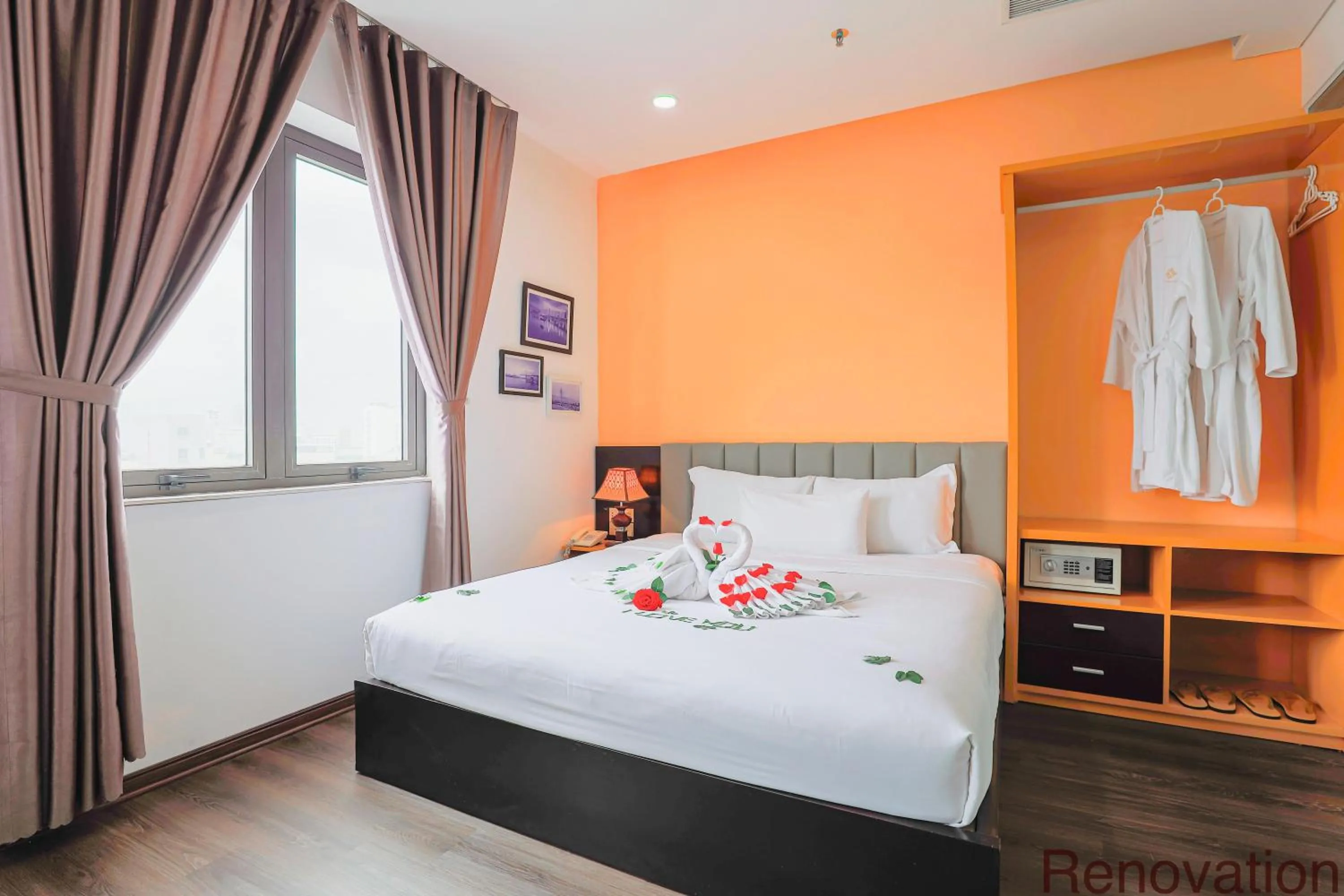 Bed in Dylan Hotel Danang