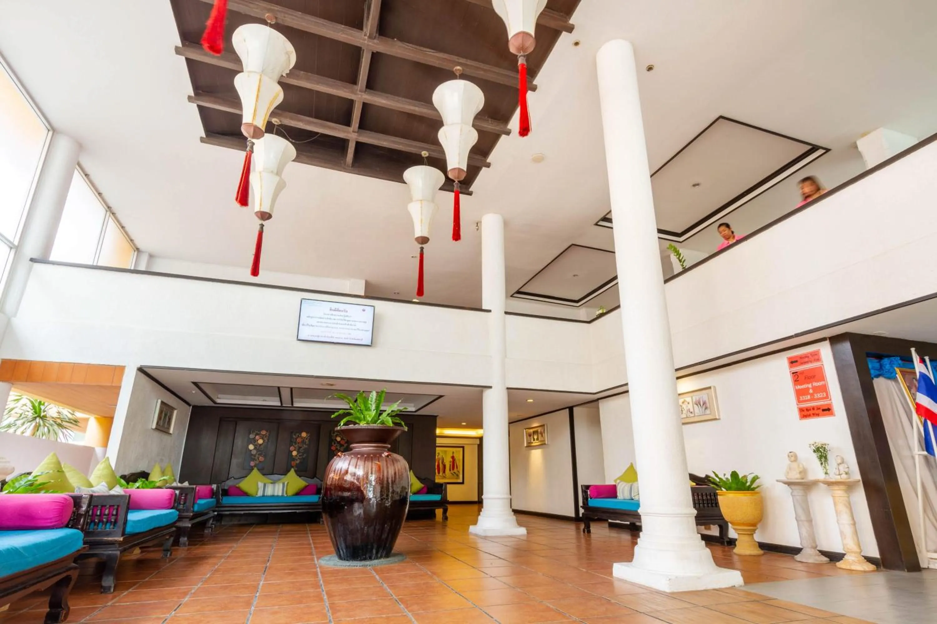 Lobby or reception in FuramaXclusive Sandara Hua Hin at Cha-am Beach