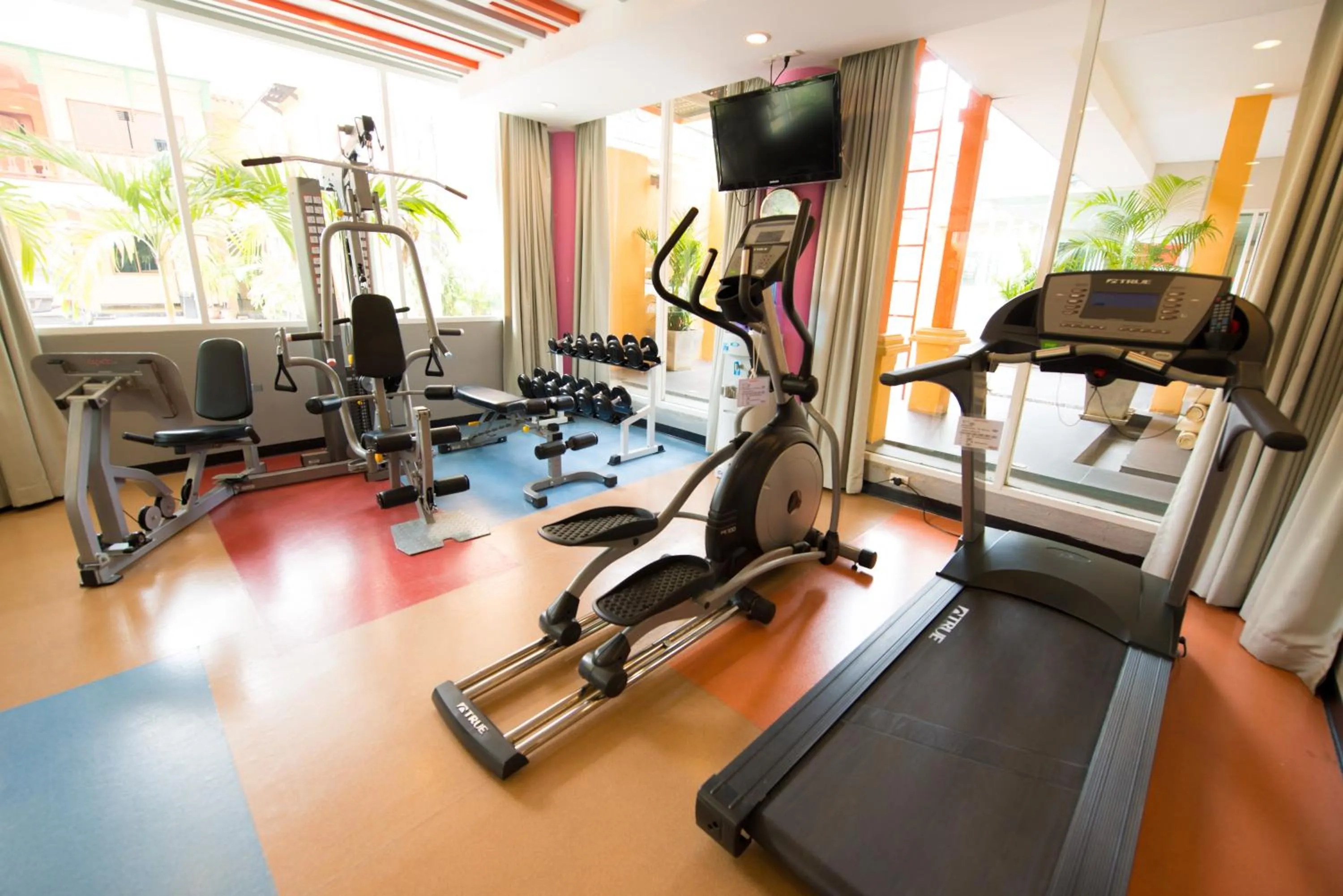 Fitness centre/facilities in FuramaXclusive Sandara Hua Hin at Cha-am Beach