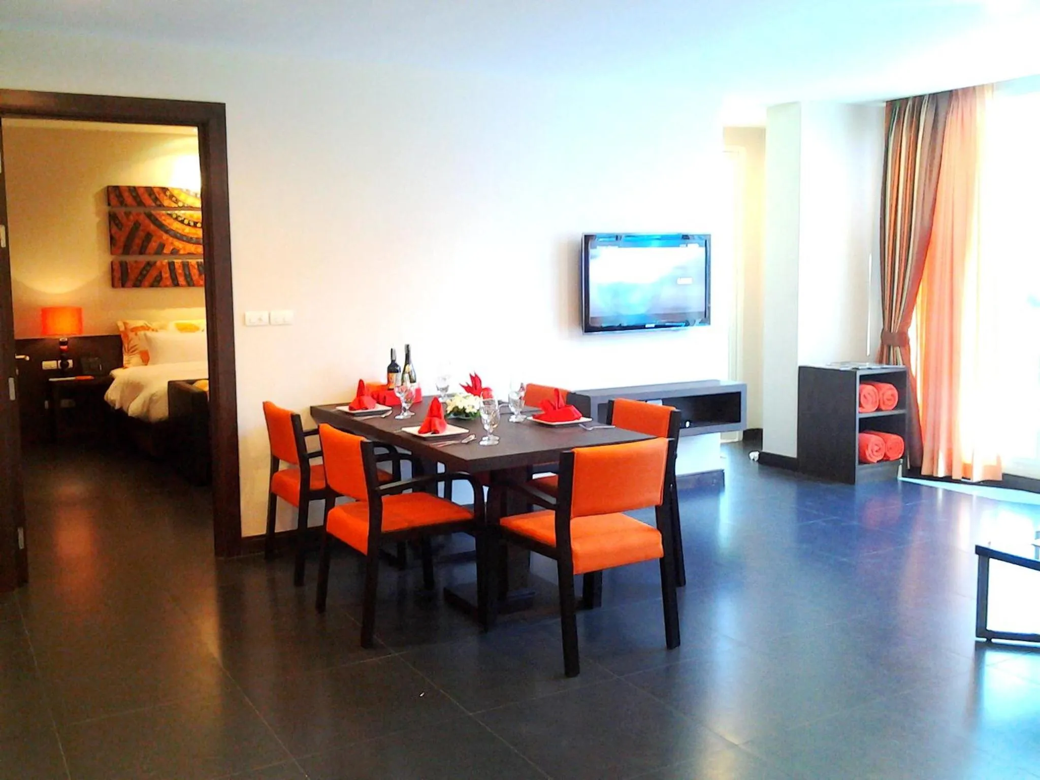 Dining area in FuramaXclusive Sandara Hua Hin at Cha-am Beach