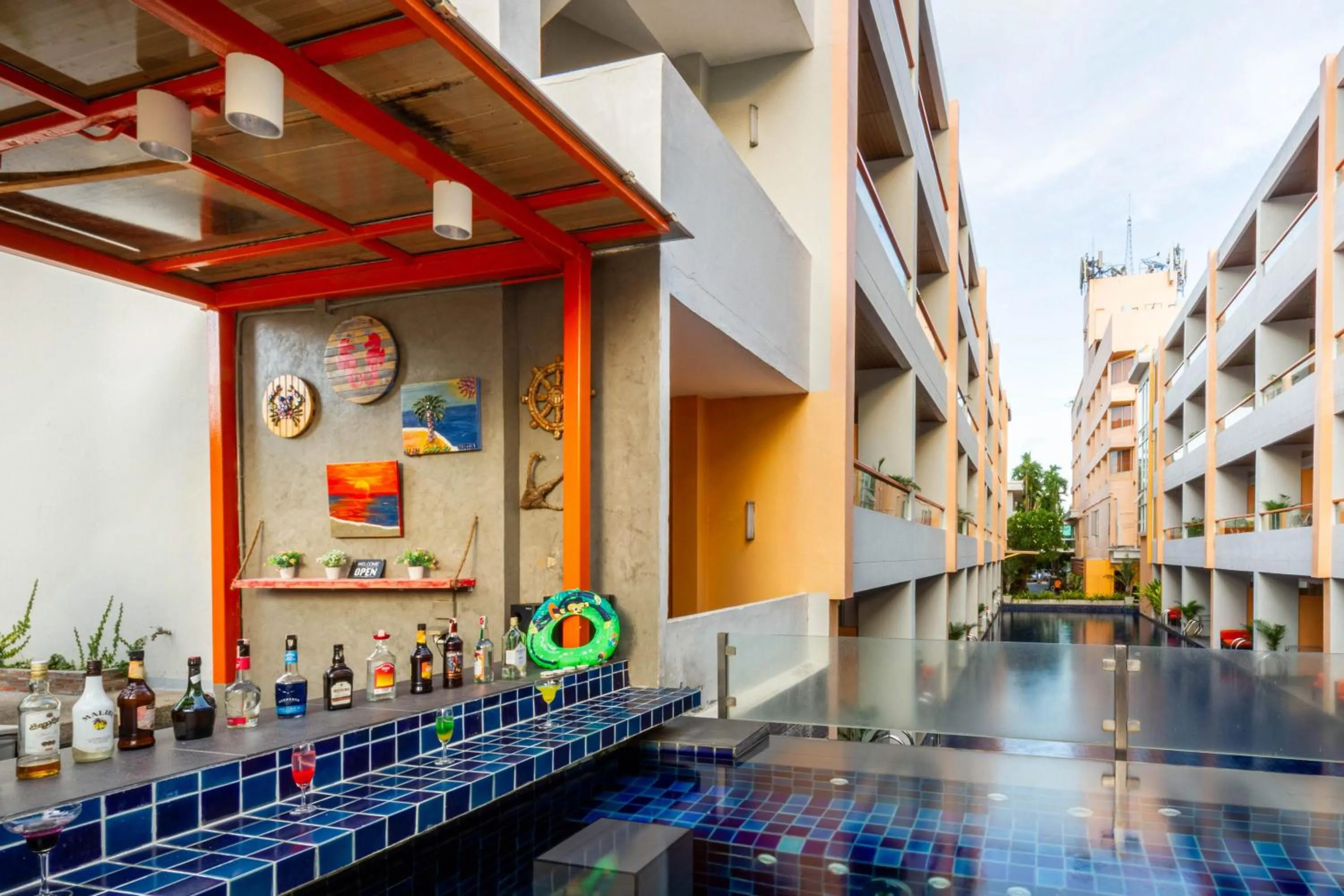 Swimming pool in FuramaXclusive Sandara Hua Hin at Cha-am Beach