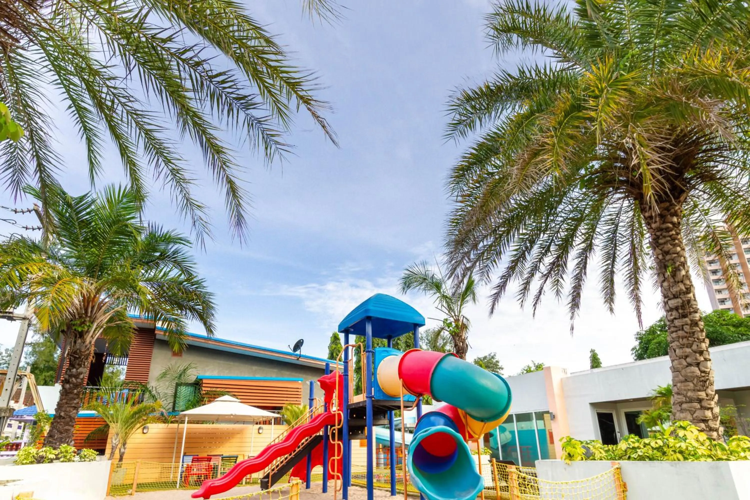 Children play ground in FuramaXclusive Sandara Hua Hin at Cha-am Beach
