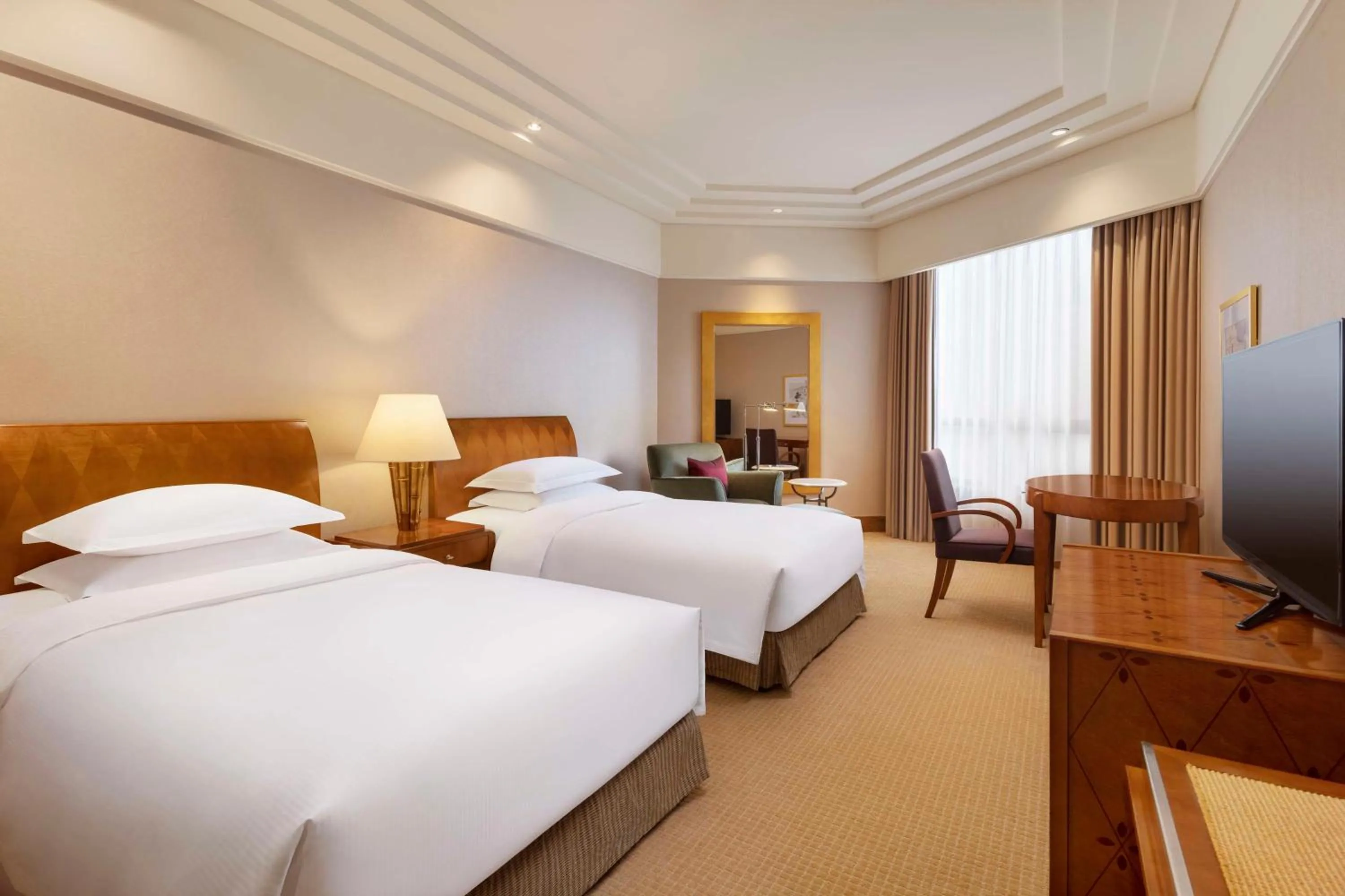 Bed in Hilton Chongqing