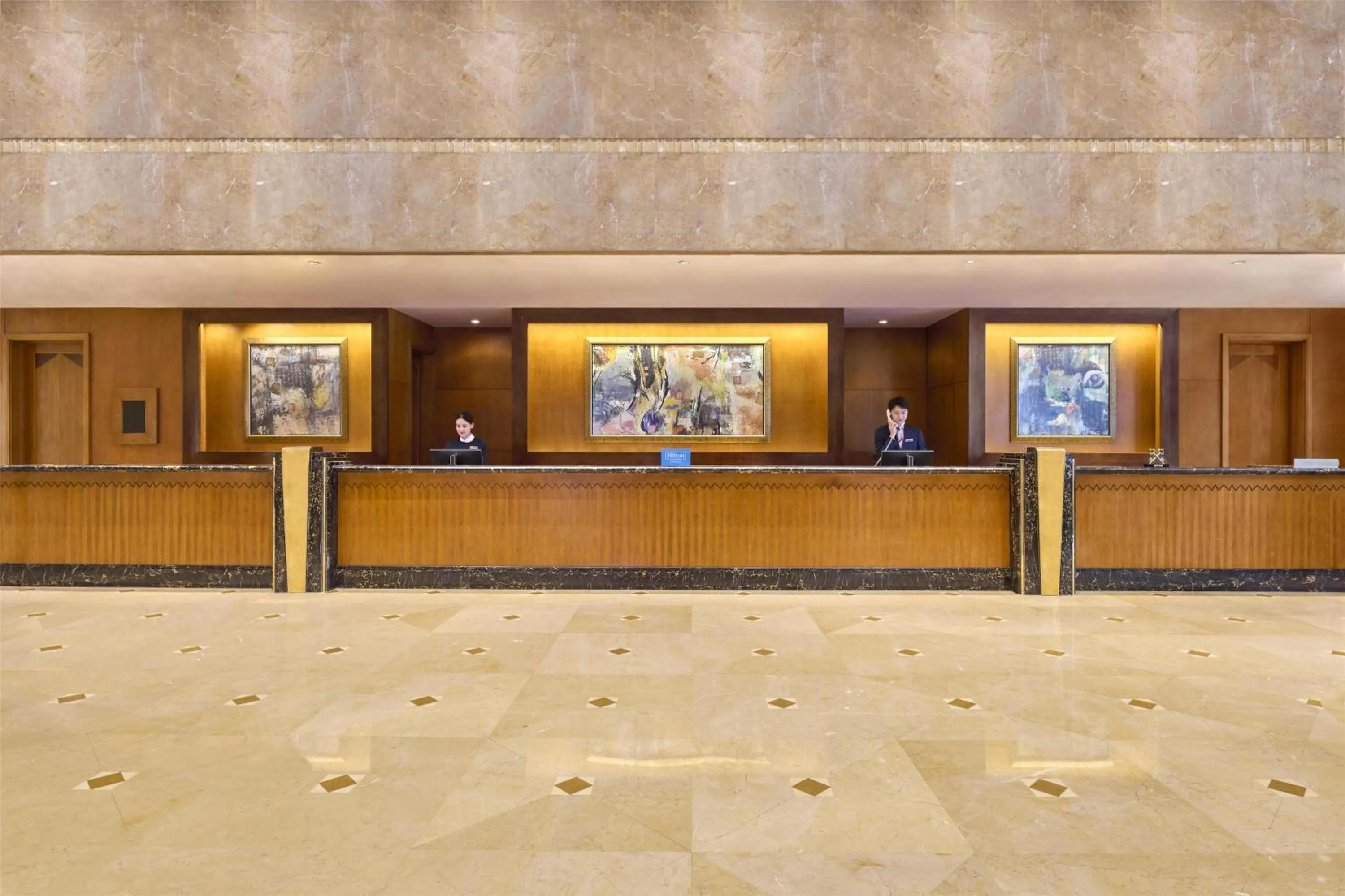 Lobby or reception in Hilton Chongqing