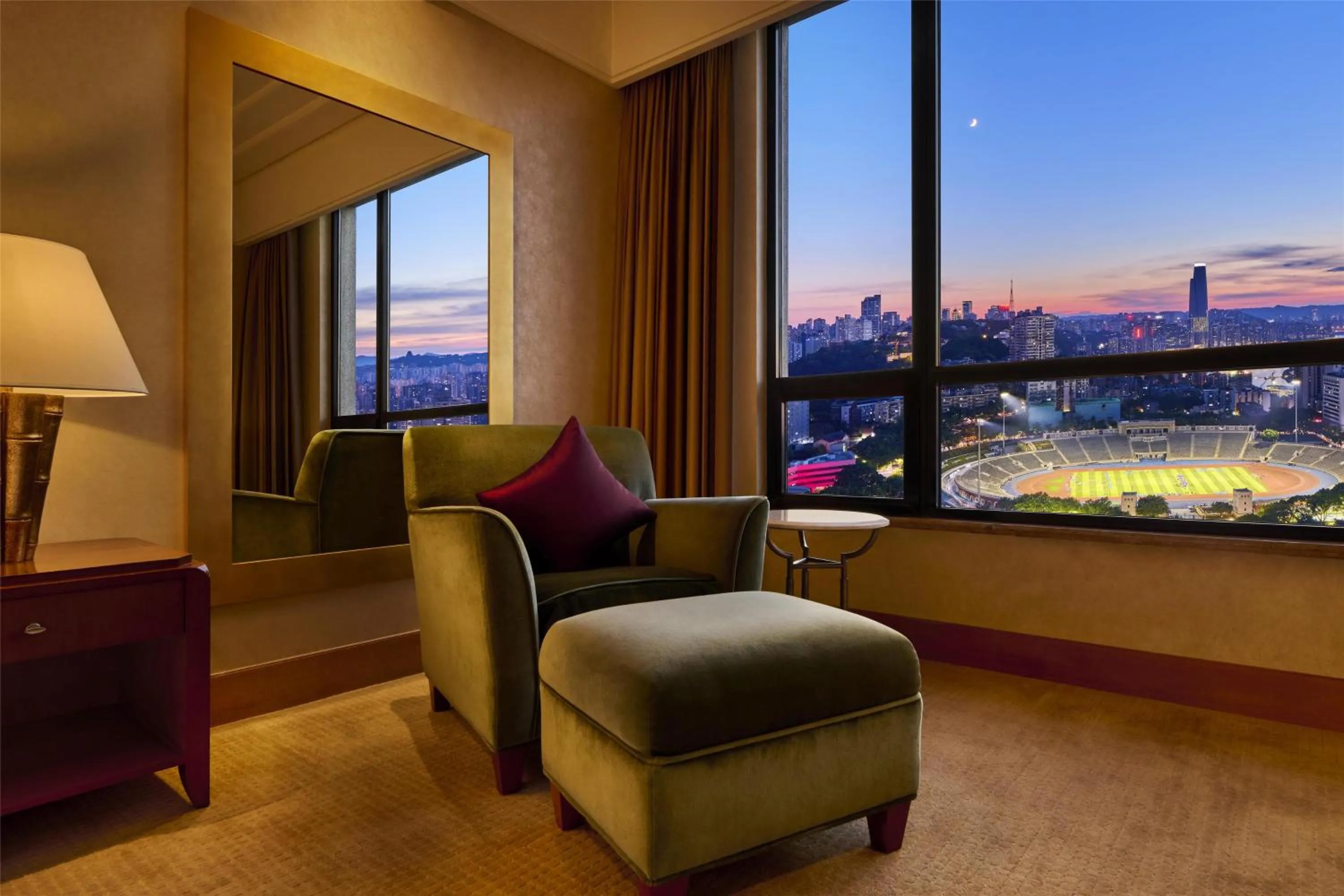 Living room in Hilton Chongqing