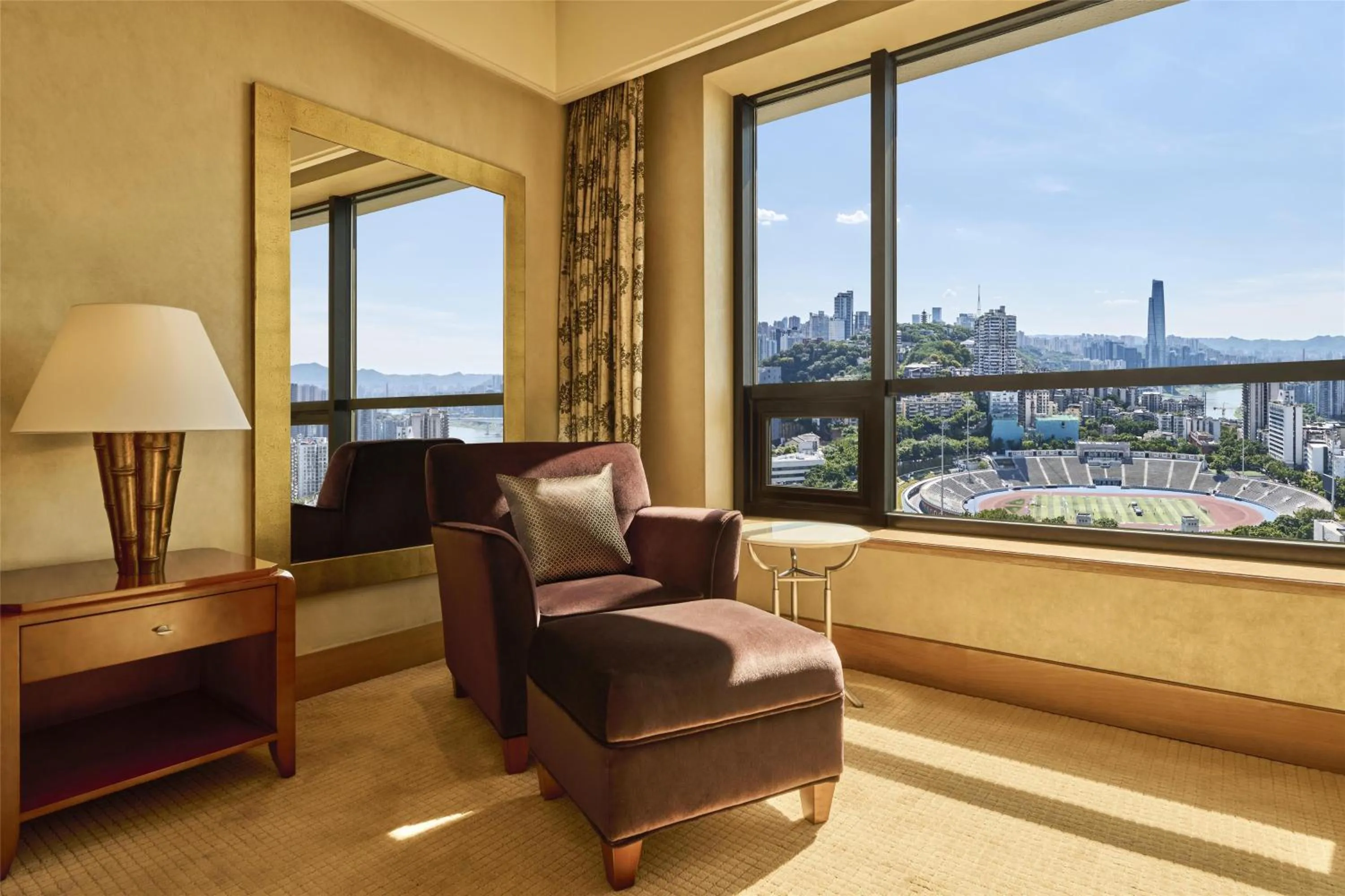 Living room in Hilton Chongqing