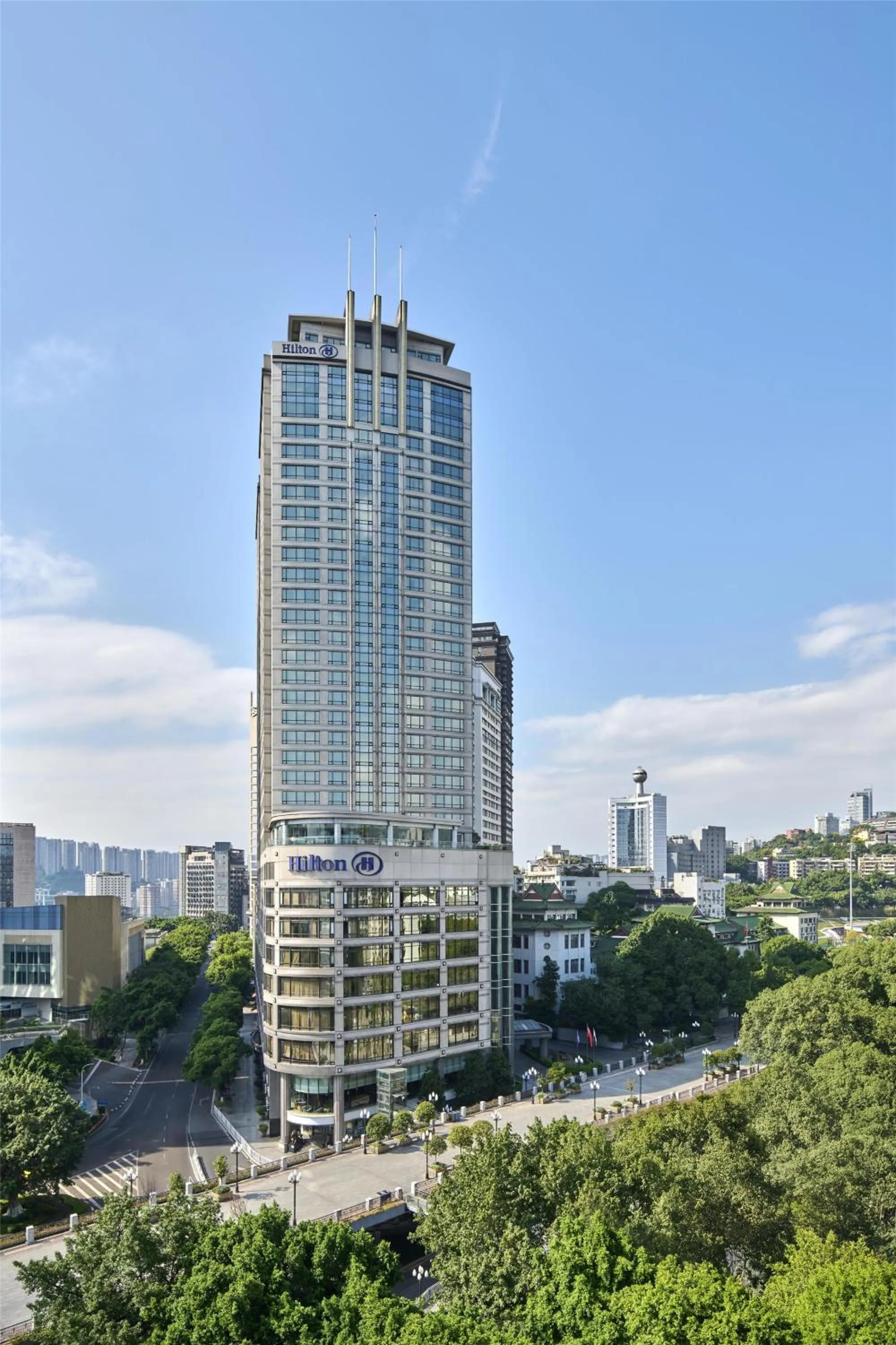 Property building in Hilton Chongqing