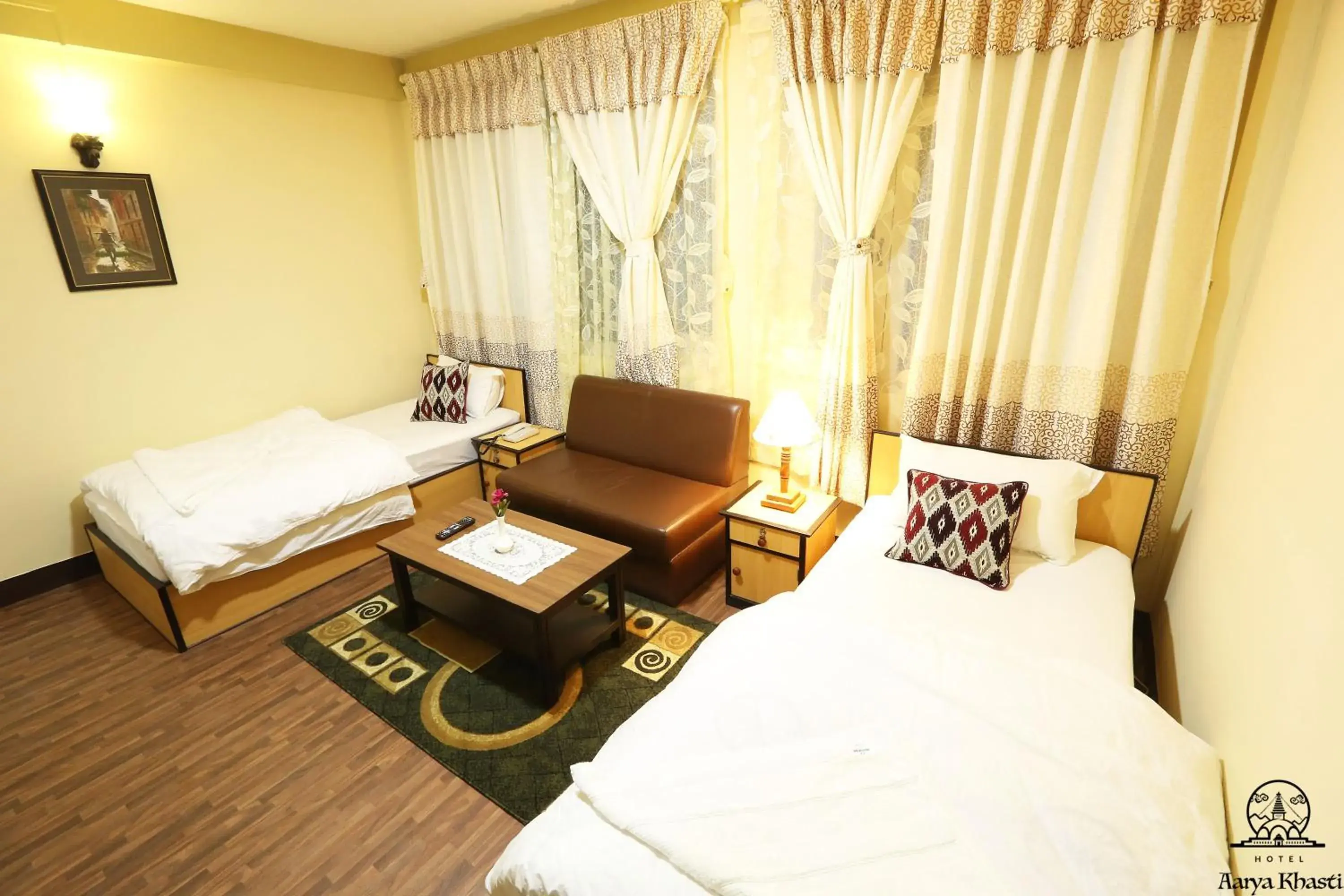 Standard Twin Room in Aarya Chaitya Inn Standard Twin Room in Aarya Chaitya Inn
