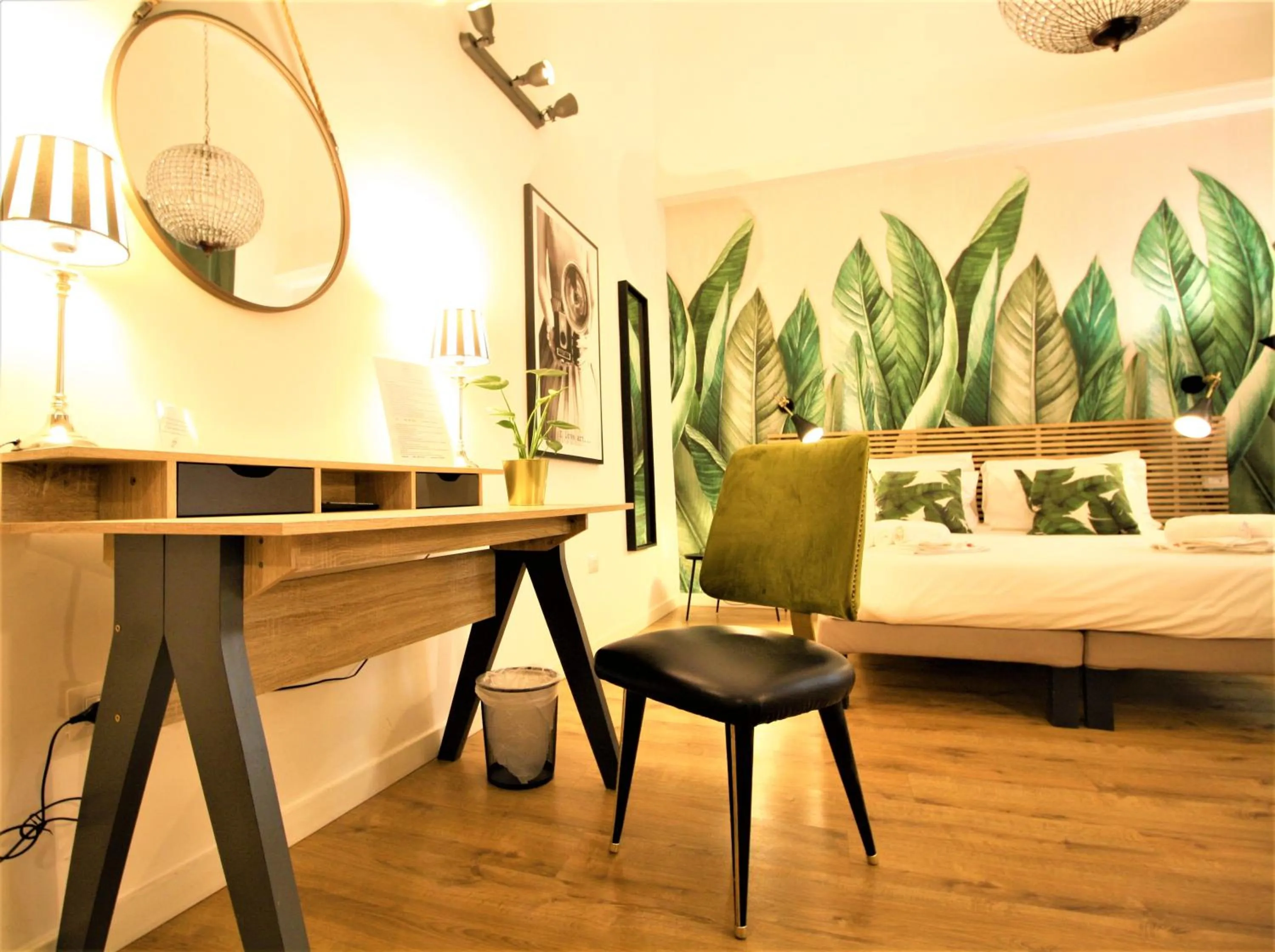 Decorative detail, Bed in Daily Napoli - Lungomare