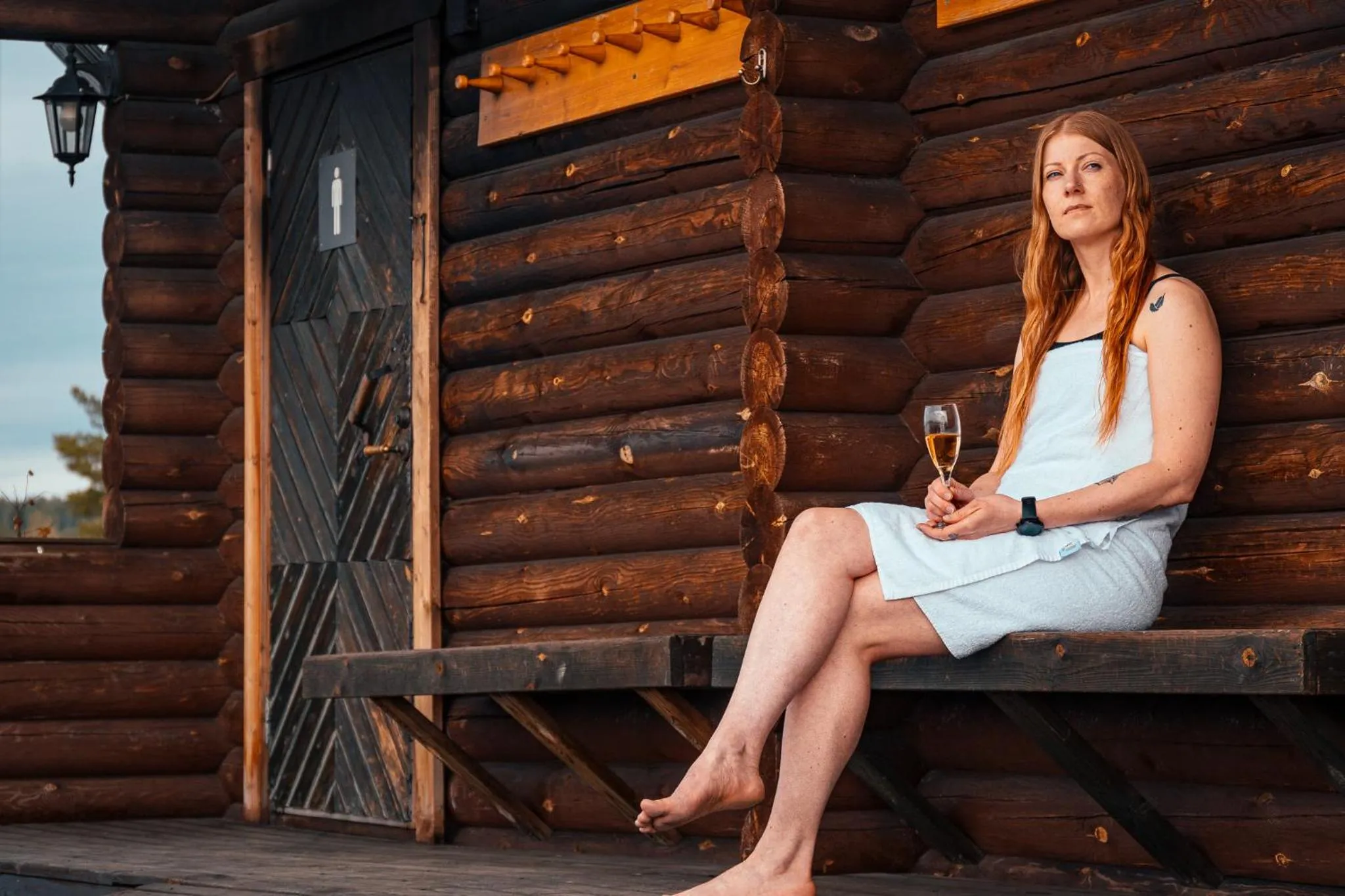 Sauna in Spa Hotel Kunnonpaikka