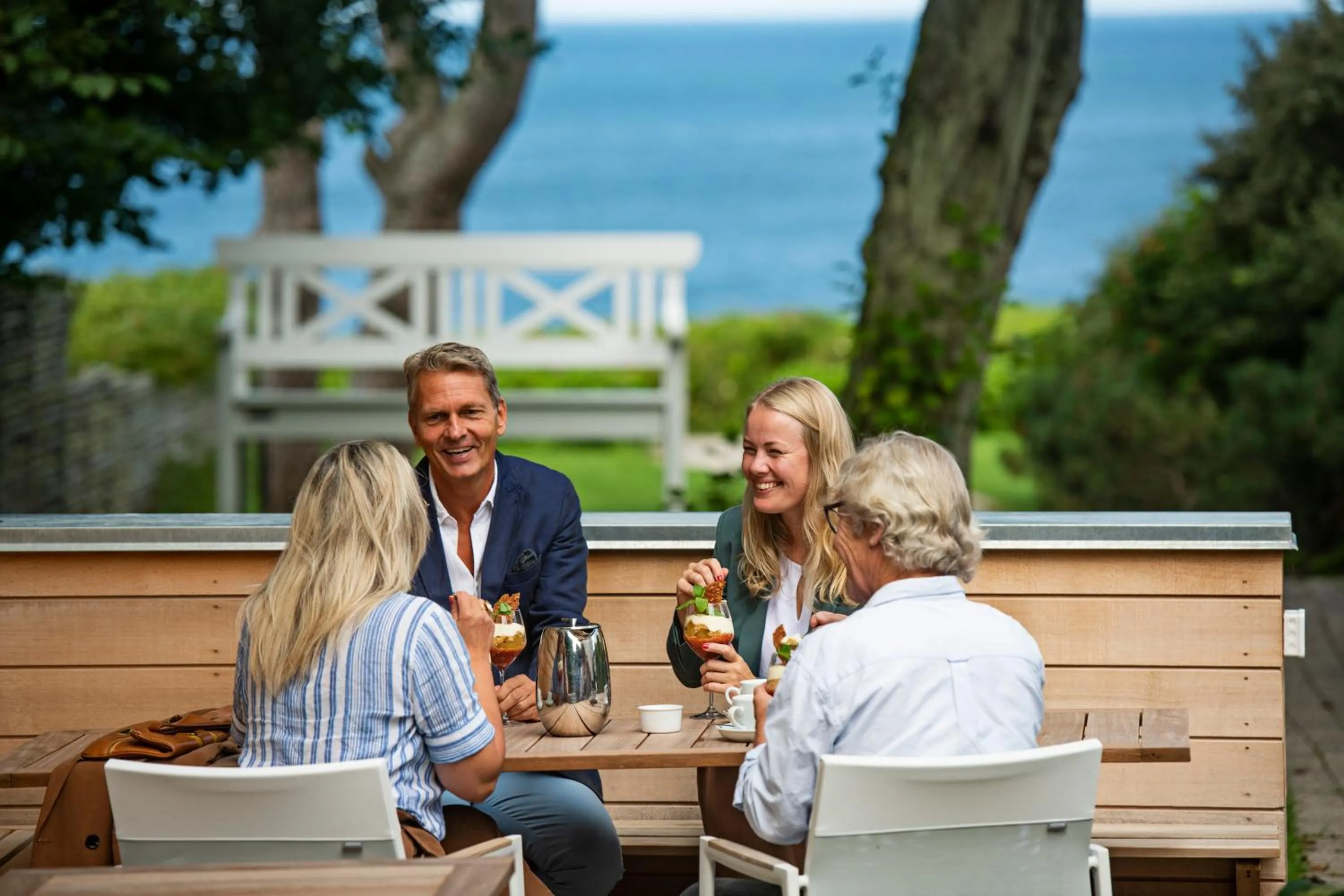 Balcony/Terrace in Gilleleje Badehotel