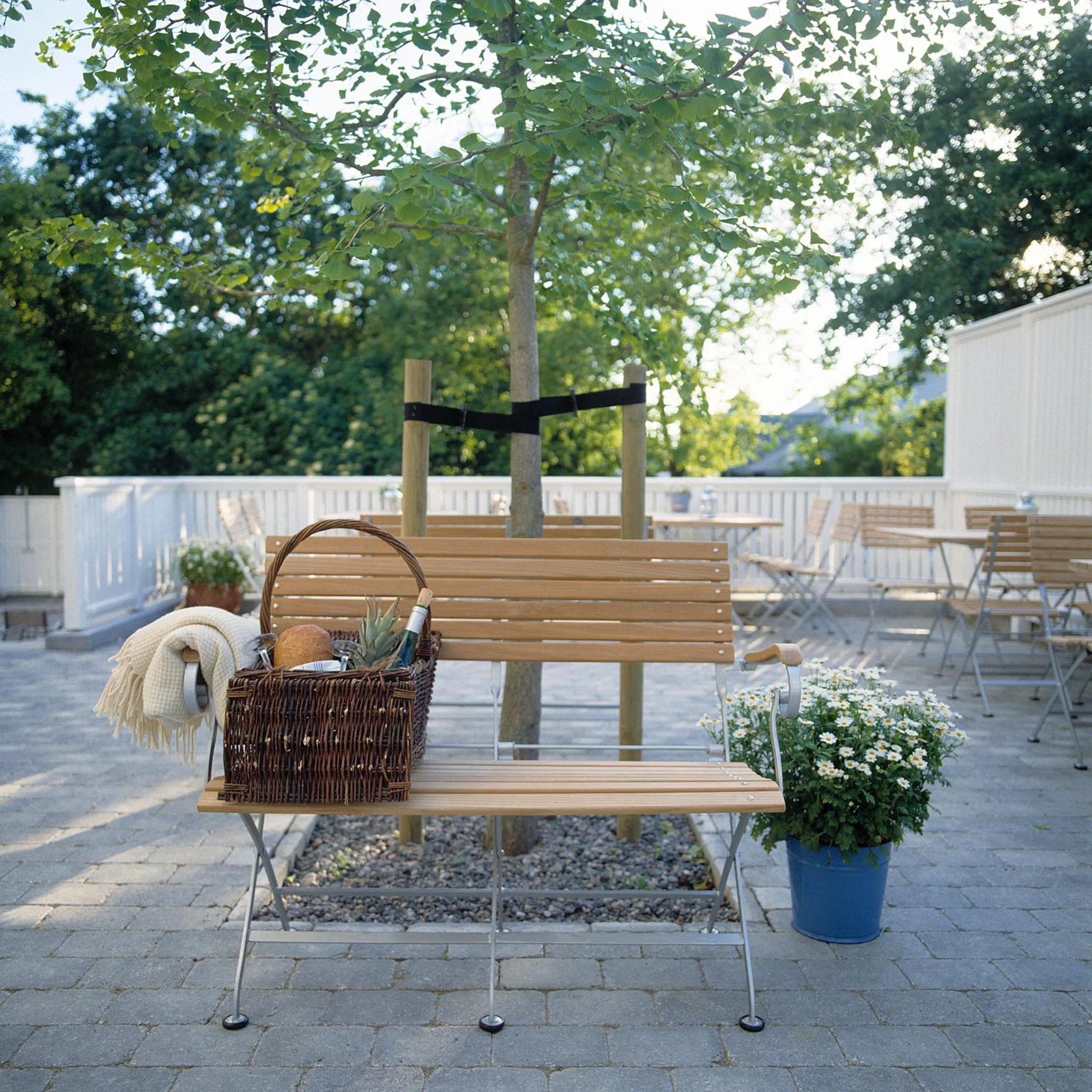Patio in Gilleleje Badehotel
