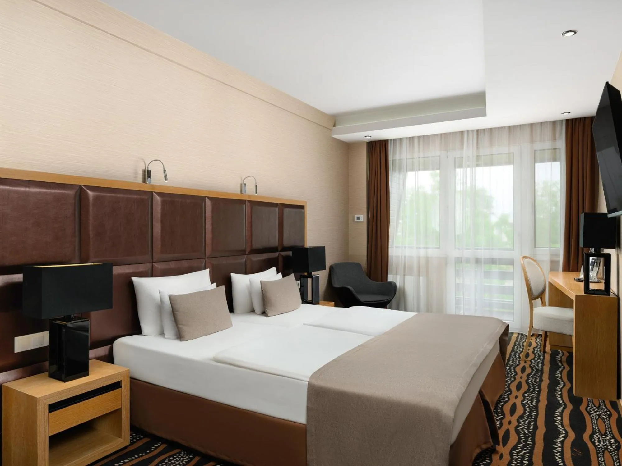Bed in Aquaticum Debrecen Termal & Wellness Hotel