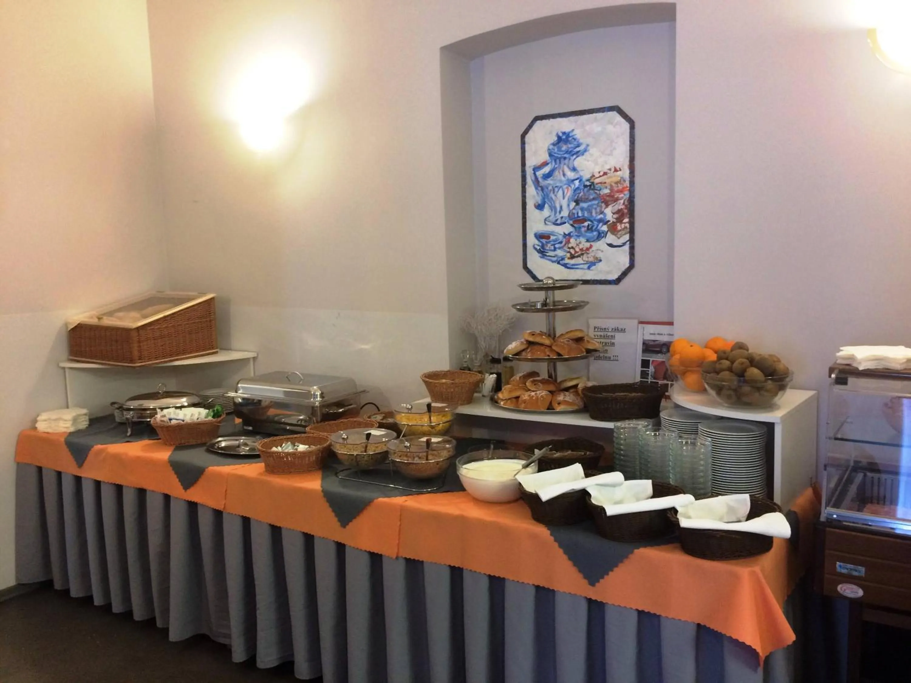 Buffet breakfast in Hotel Terra