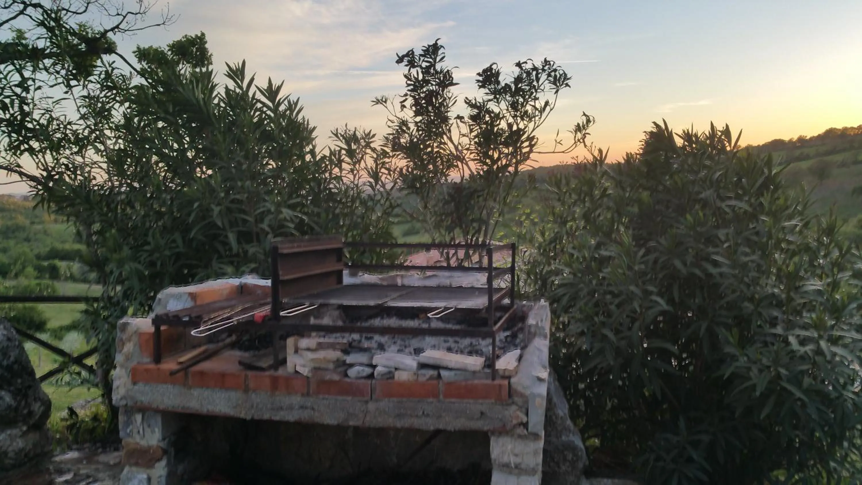 BBQ facilities in Agriturismo La Meria