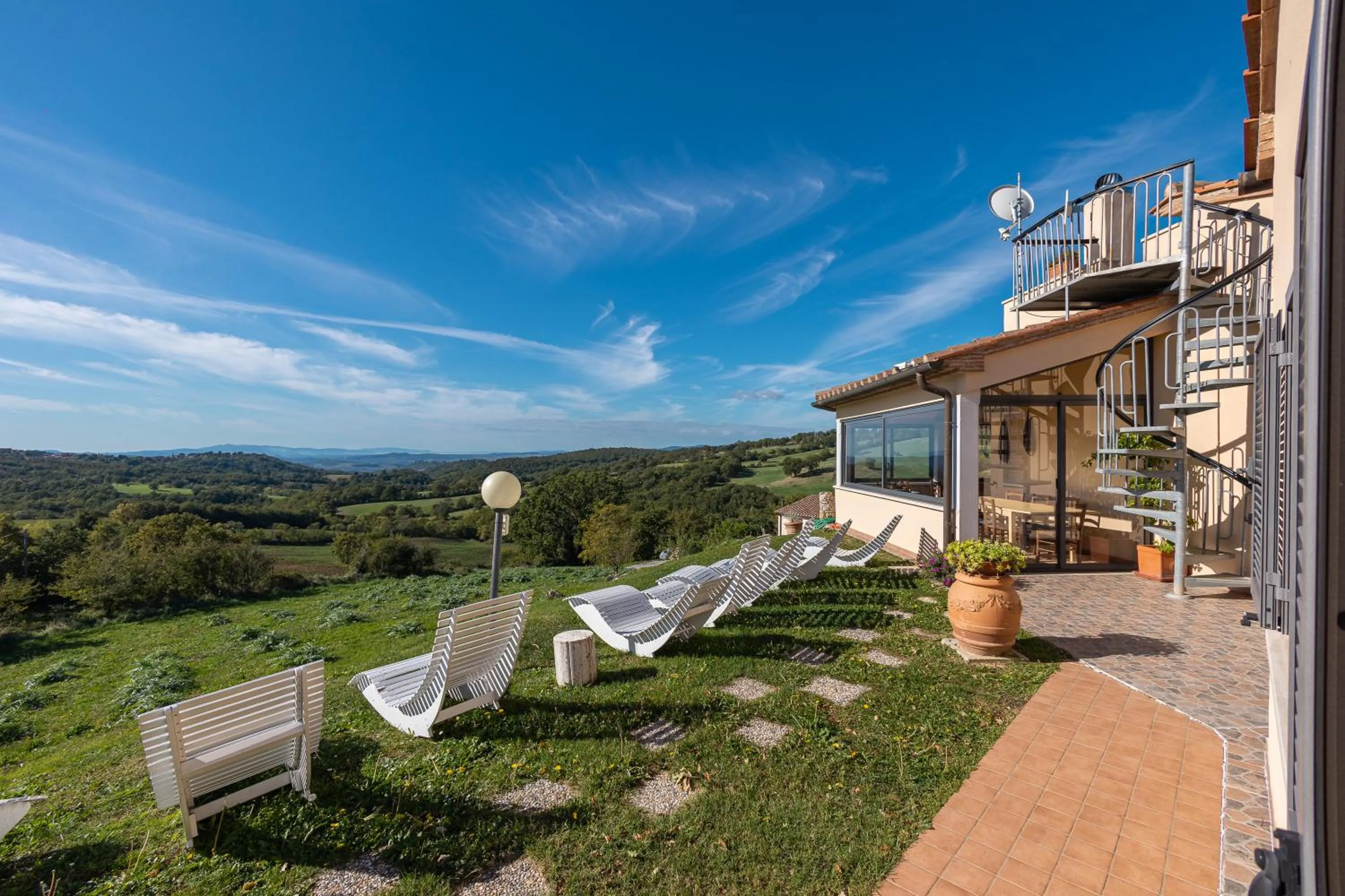 Natural landscape in Agriturismo La Meria