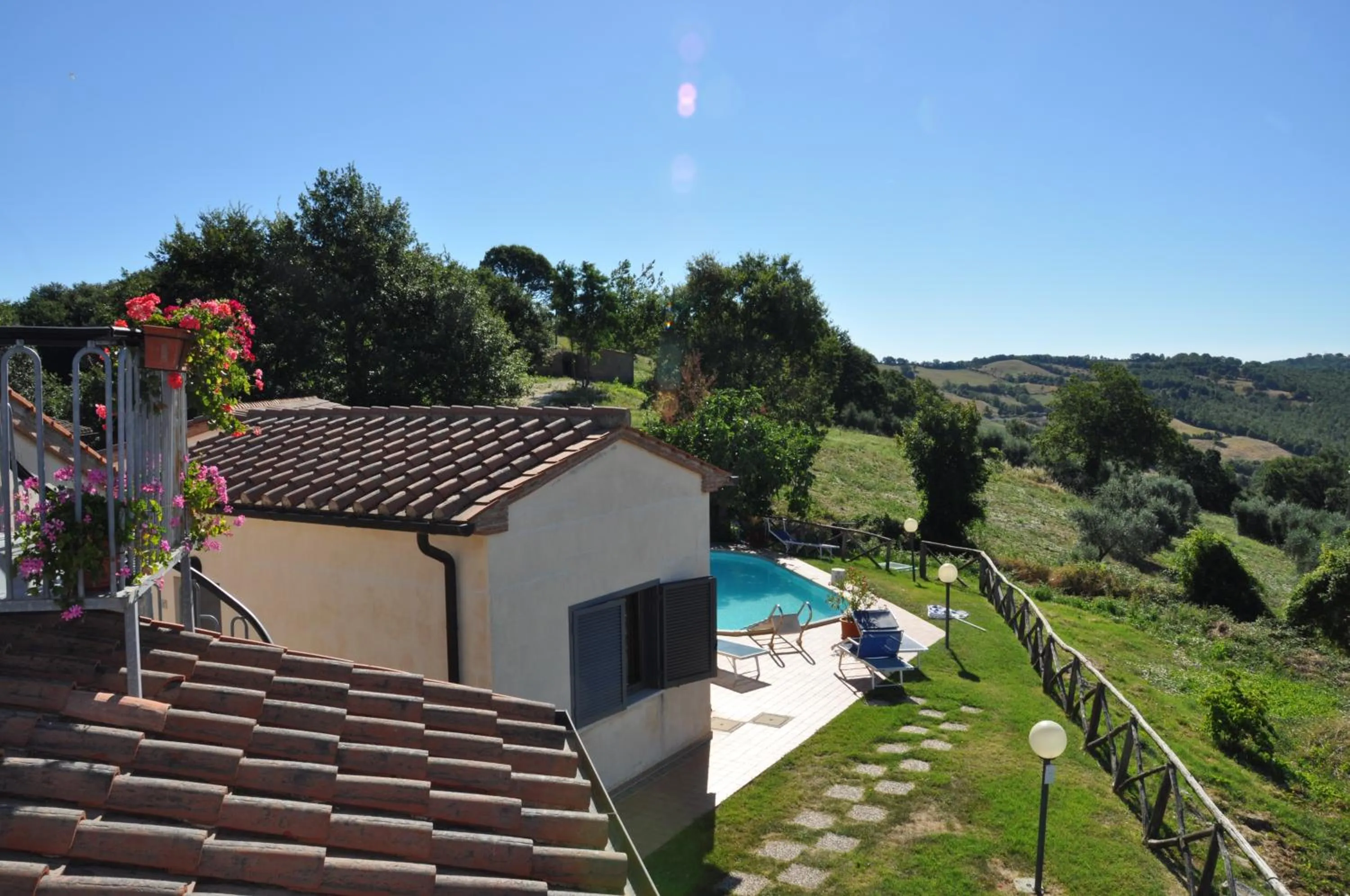 Garden in Agriturismo La Meria