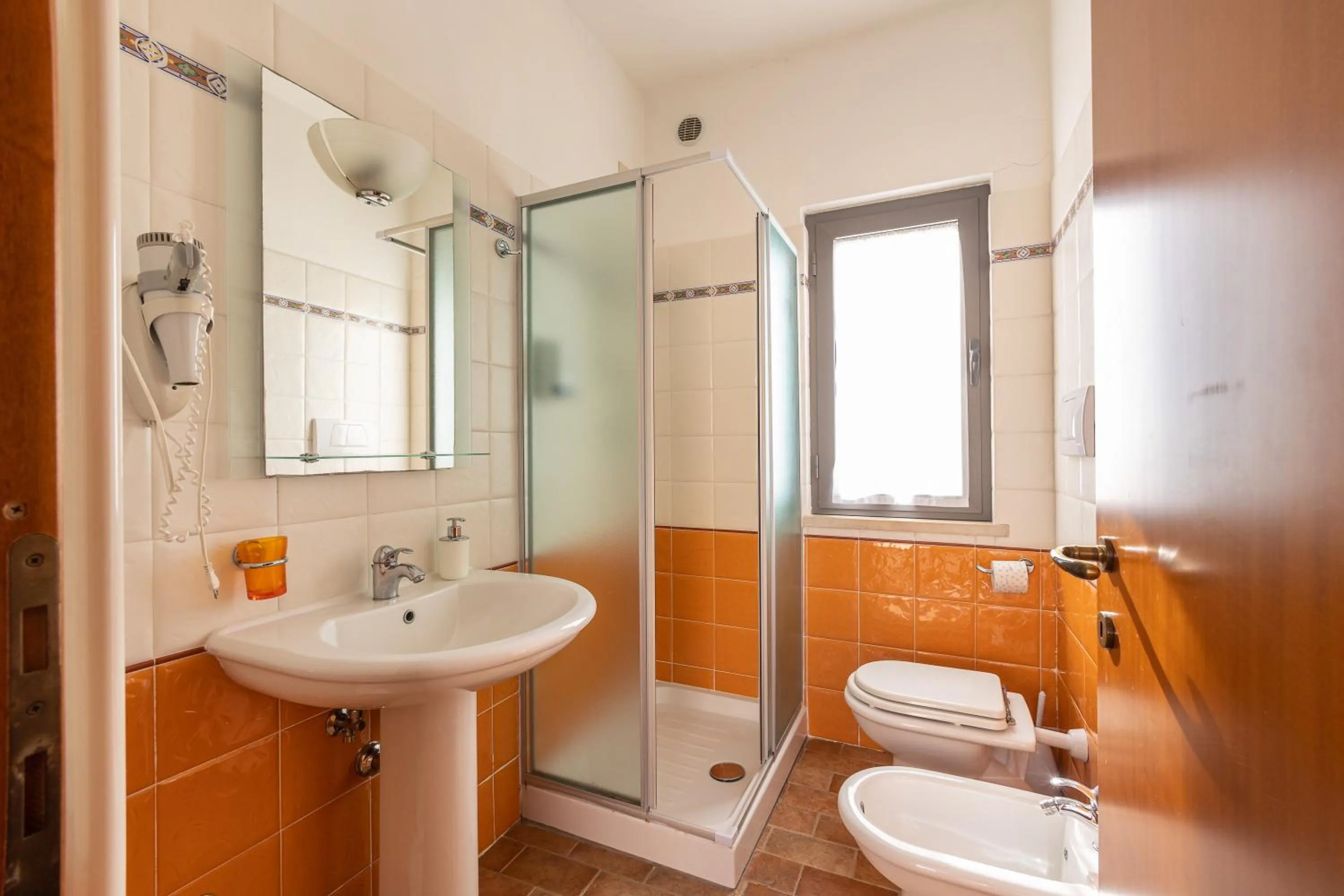 Bathroom in Agriturismo La Meria