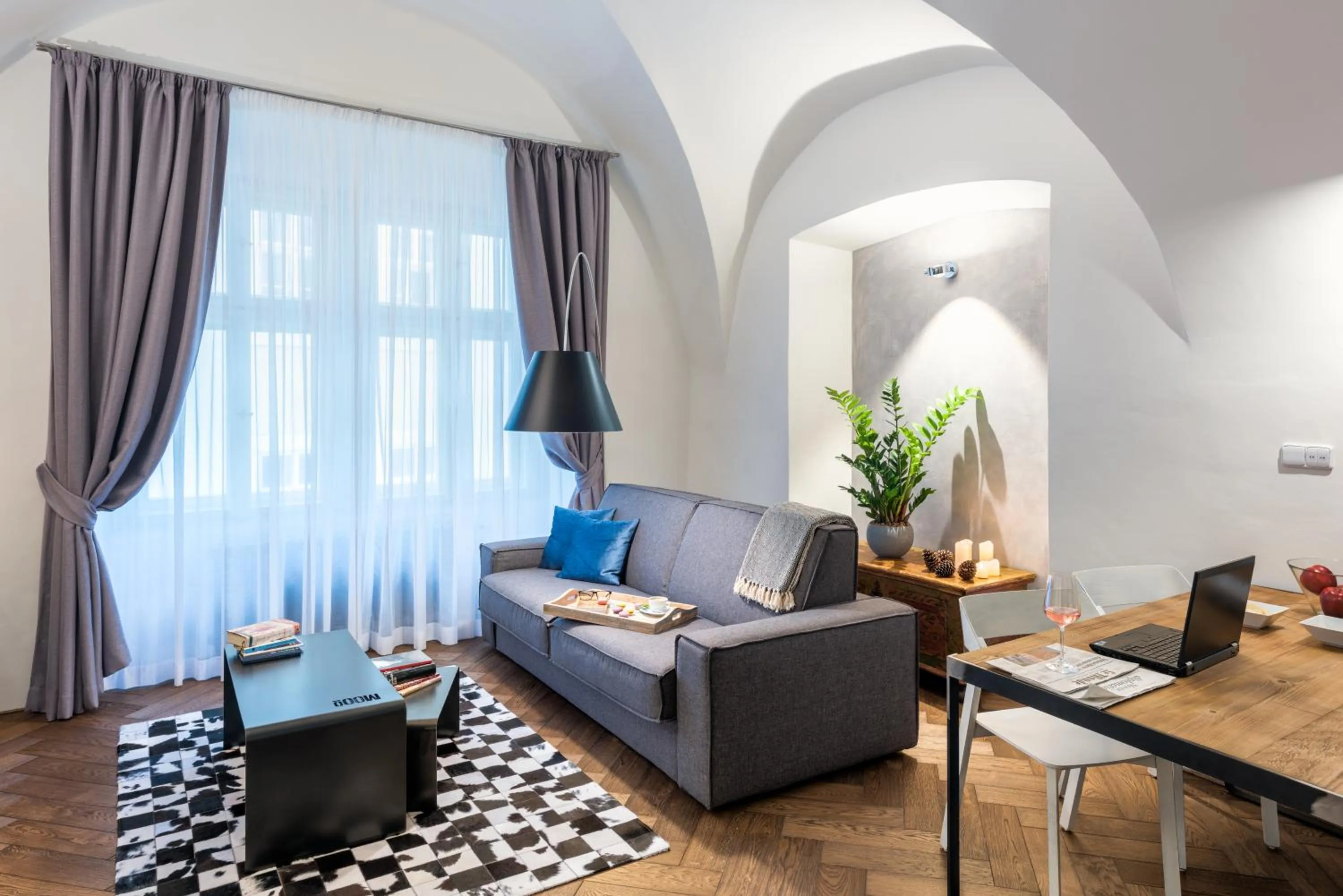 Living room in MOOo by the Castle