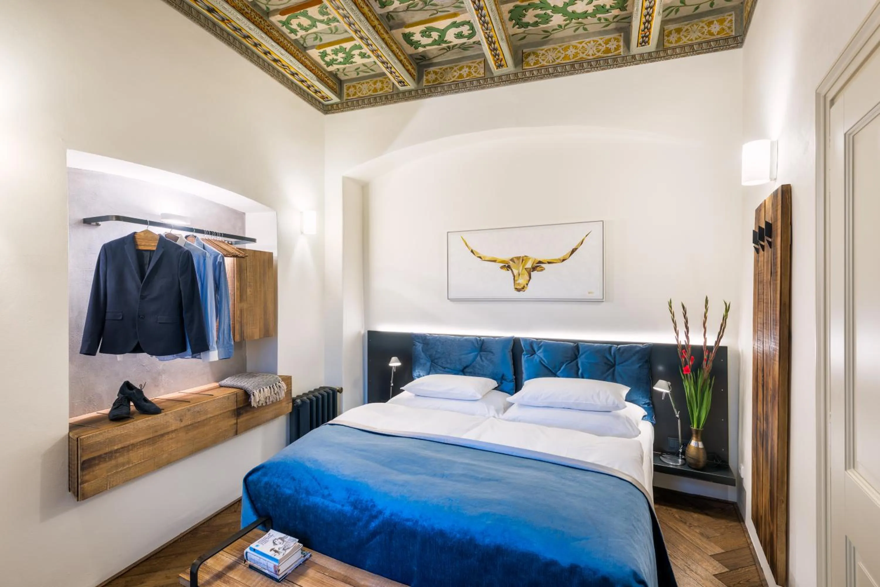 Decorative detail, Bed in MOOo by the Castle