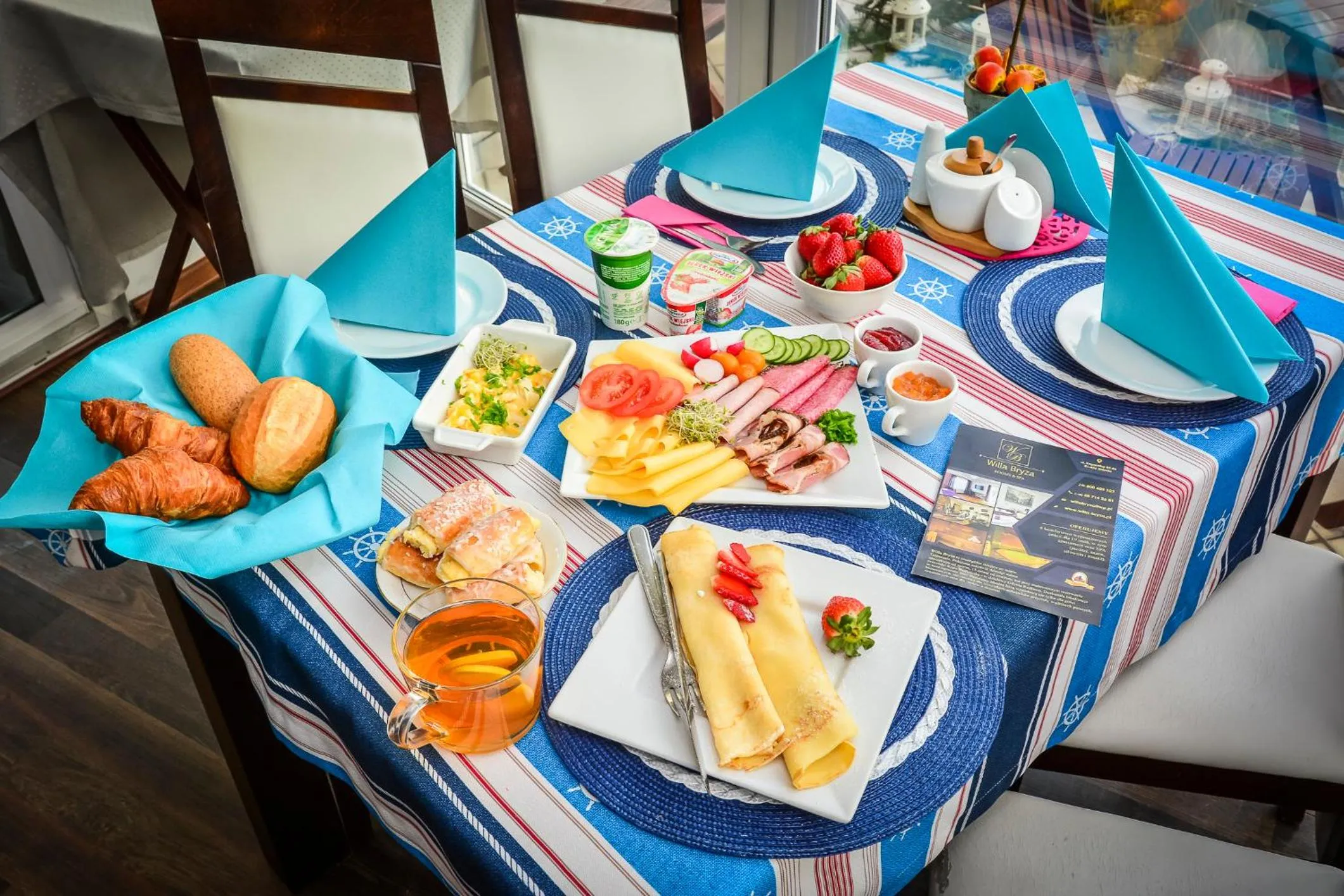 Food and drinks in Willa Bryza