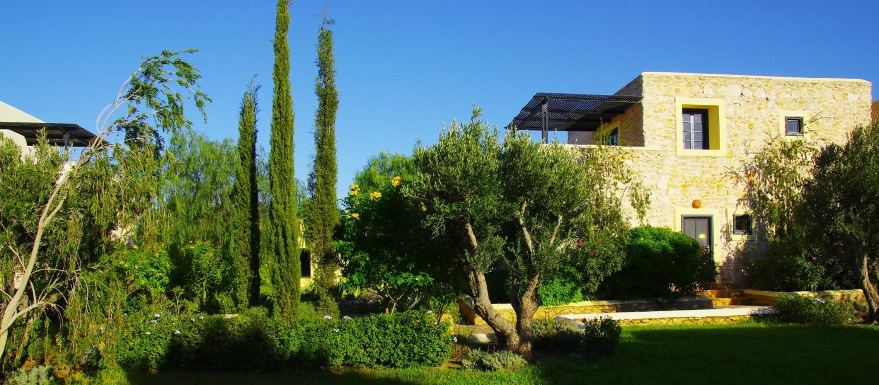 Garden view in Essaouira Lodge