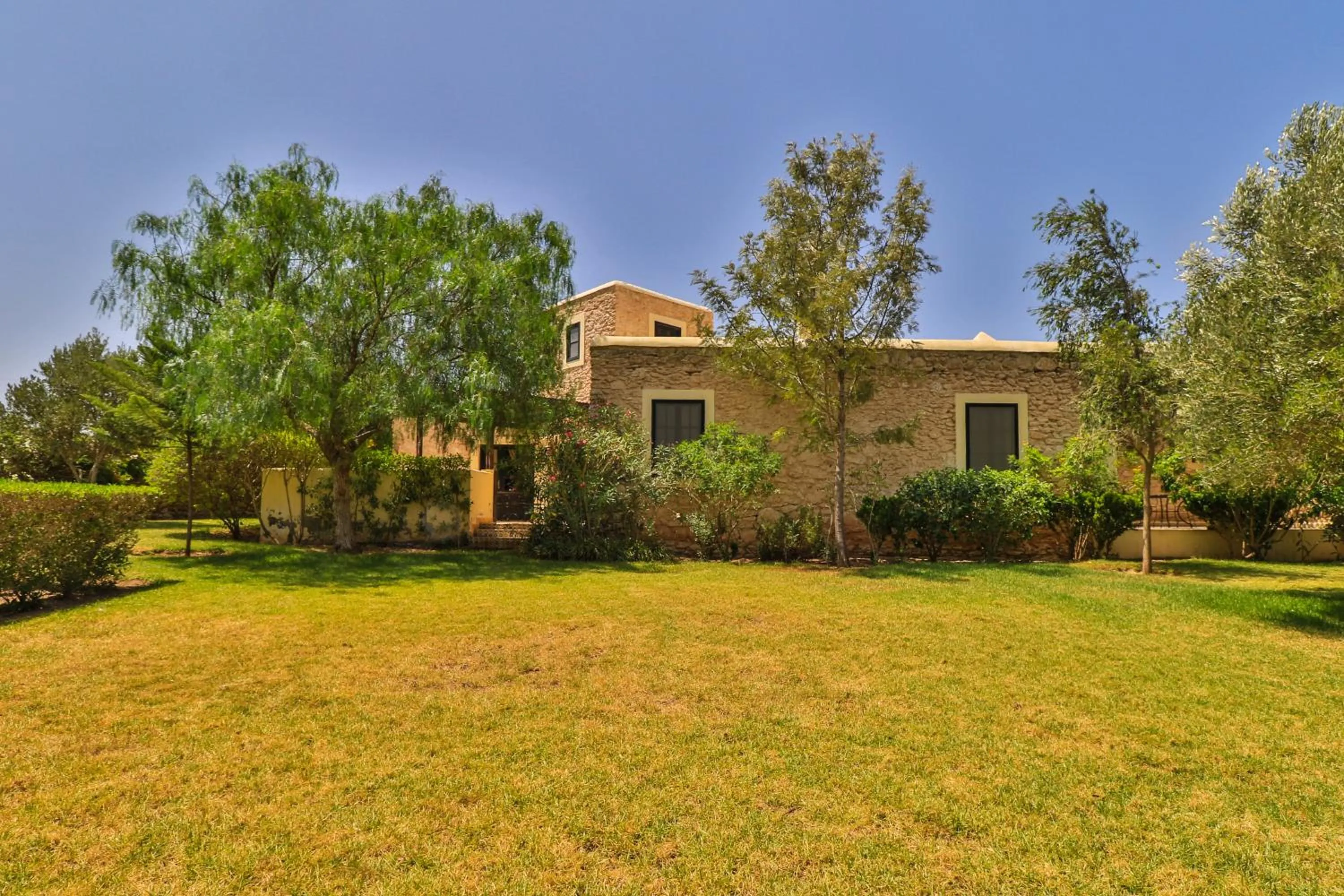 Garden view in Essaouira Lodge