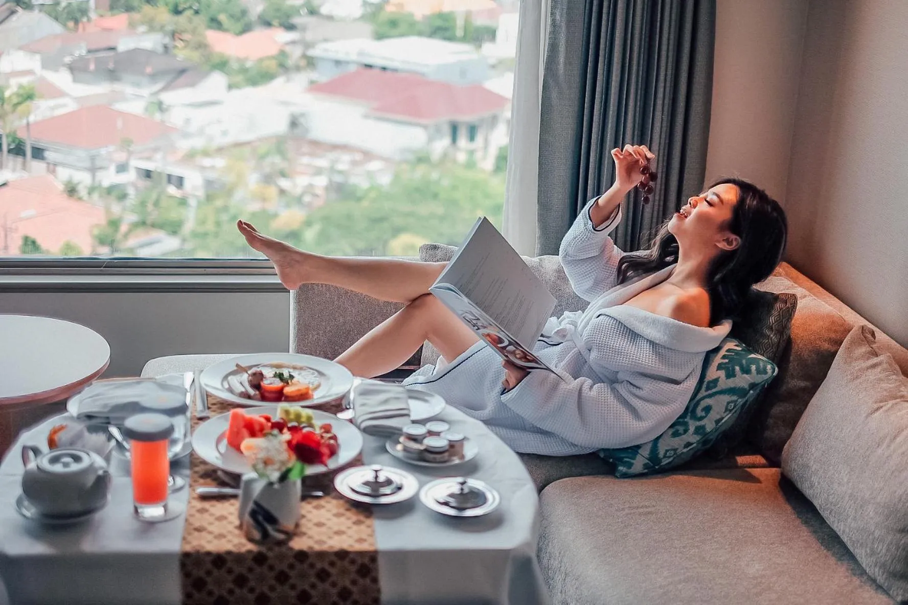 People in Shangri-la Surabaya