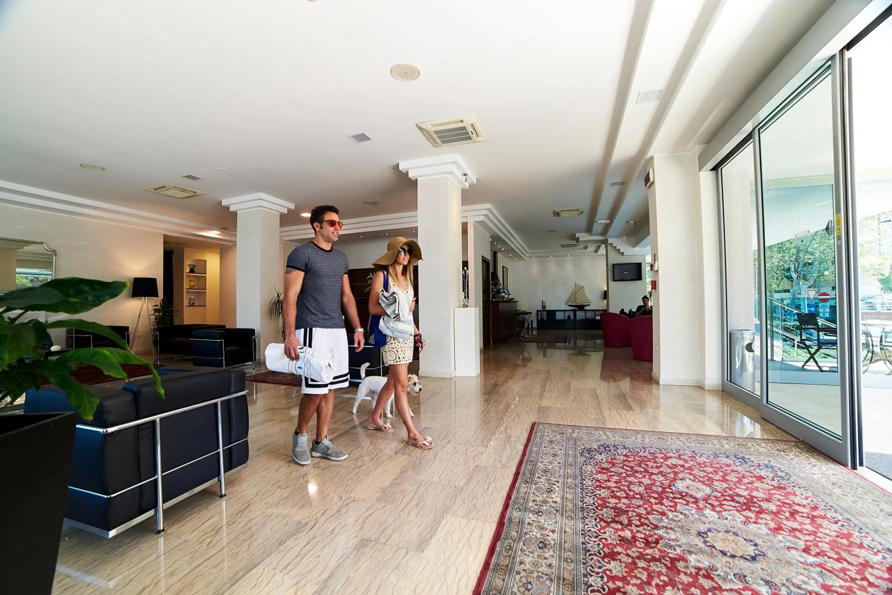 People in Alisei Palace Hotel