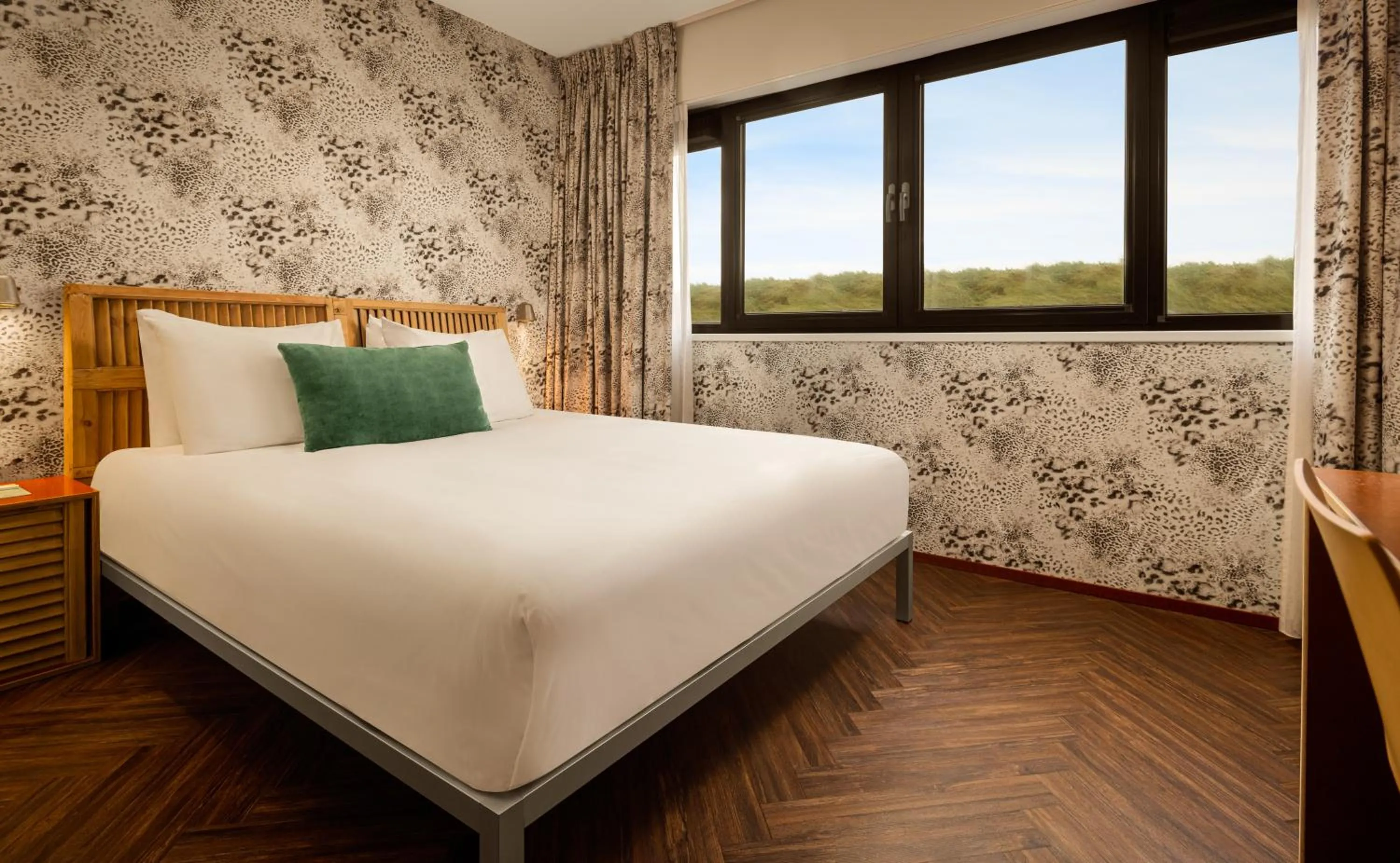 Bed in Beachhouse Hotel