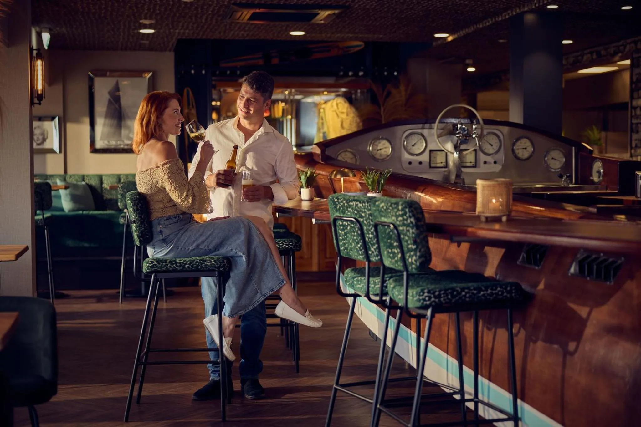 Lobby or reception in Beachhouse Hotel