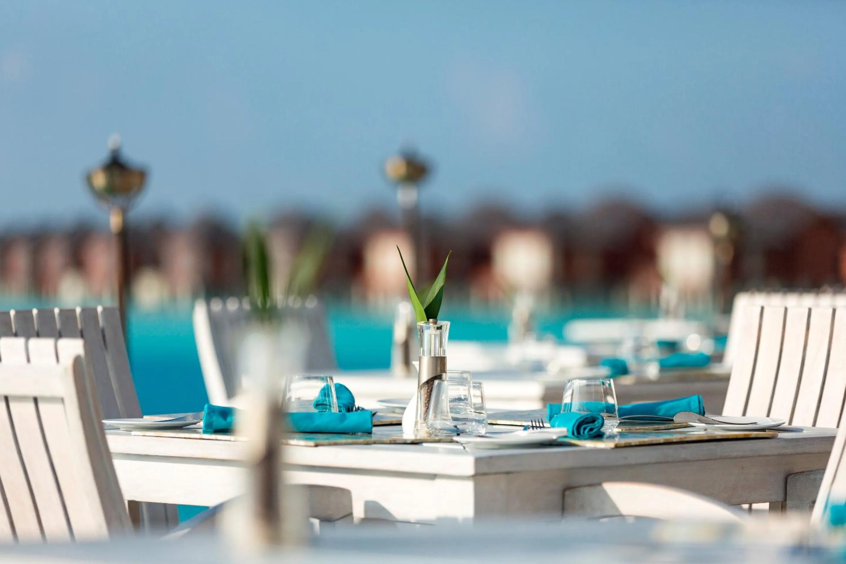 Breakfast in Anantara Dhigu Maldives Resort