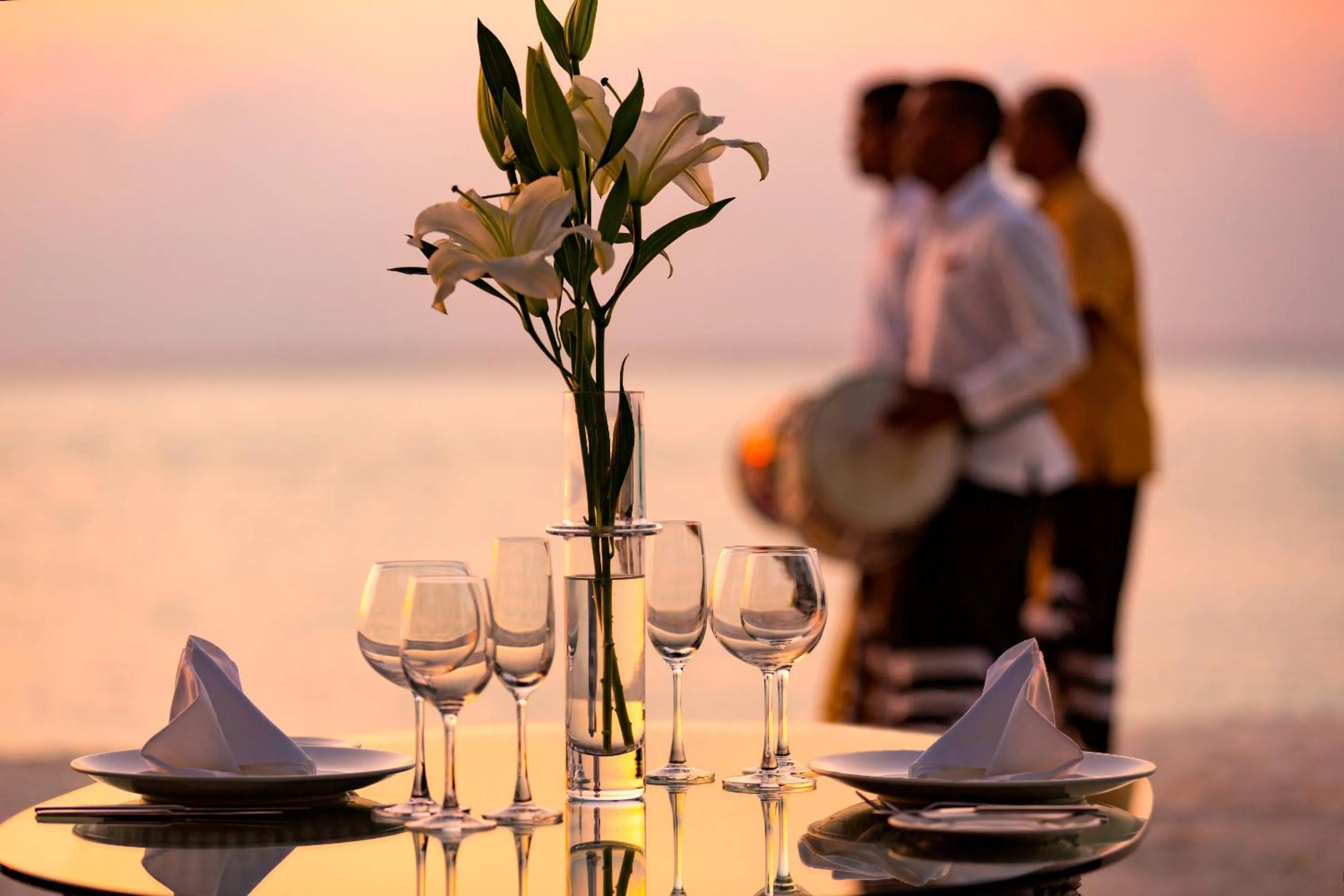 Food and drinks in Anantara Dhigu Maldives Resort