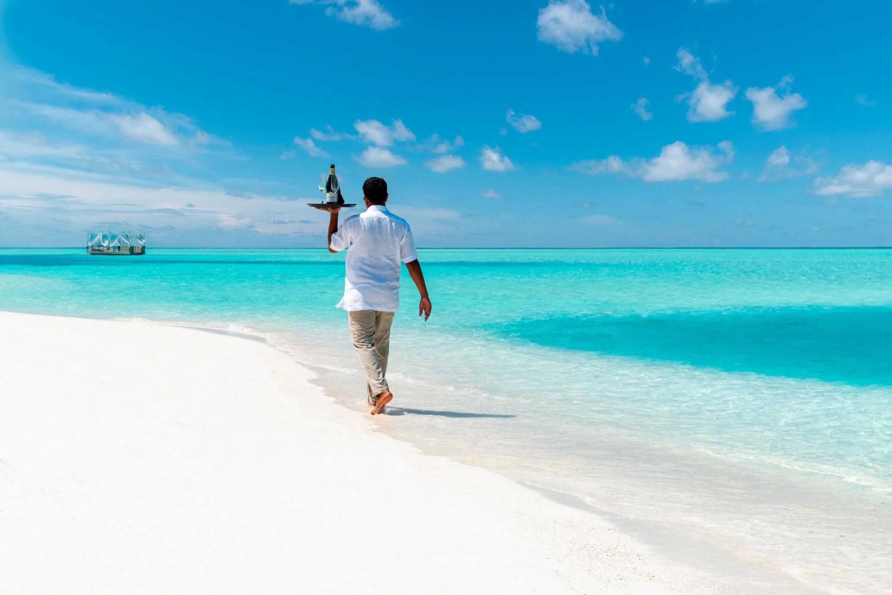 On site in Anantara Dhigu Maldives Resort