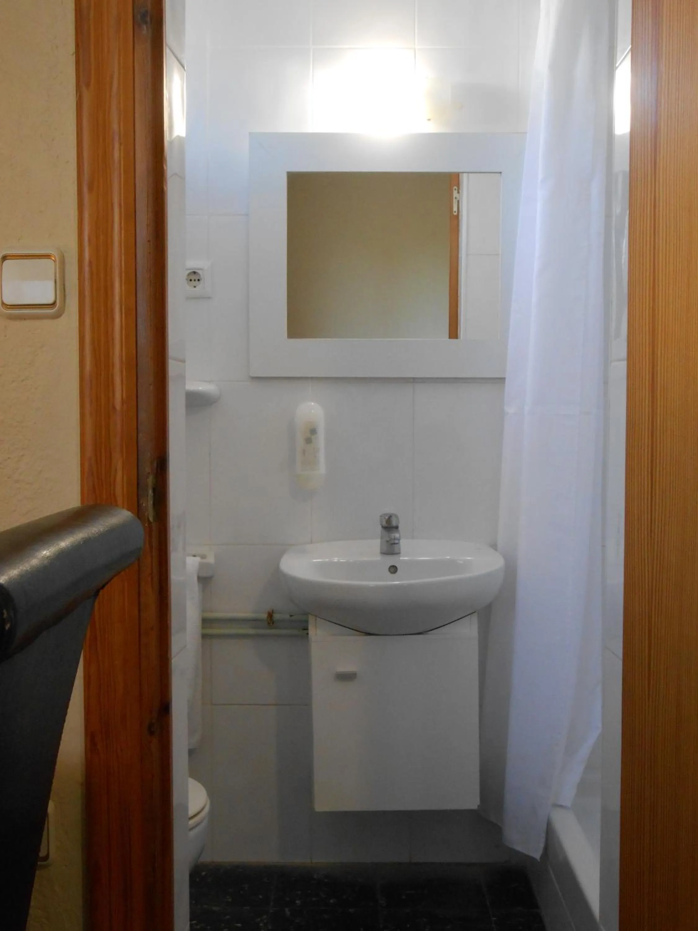 Bathroom in Hostal El Callejón