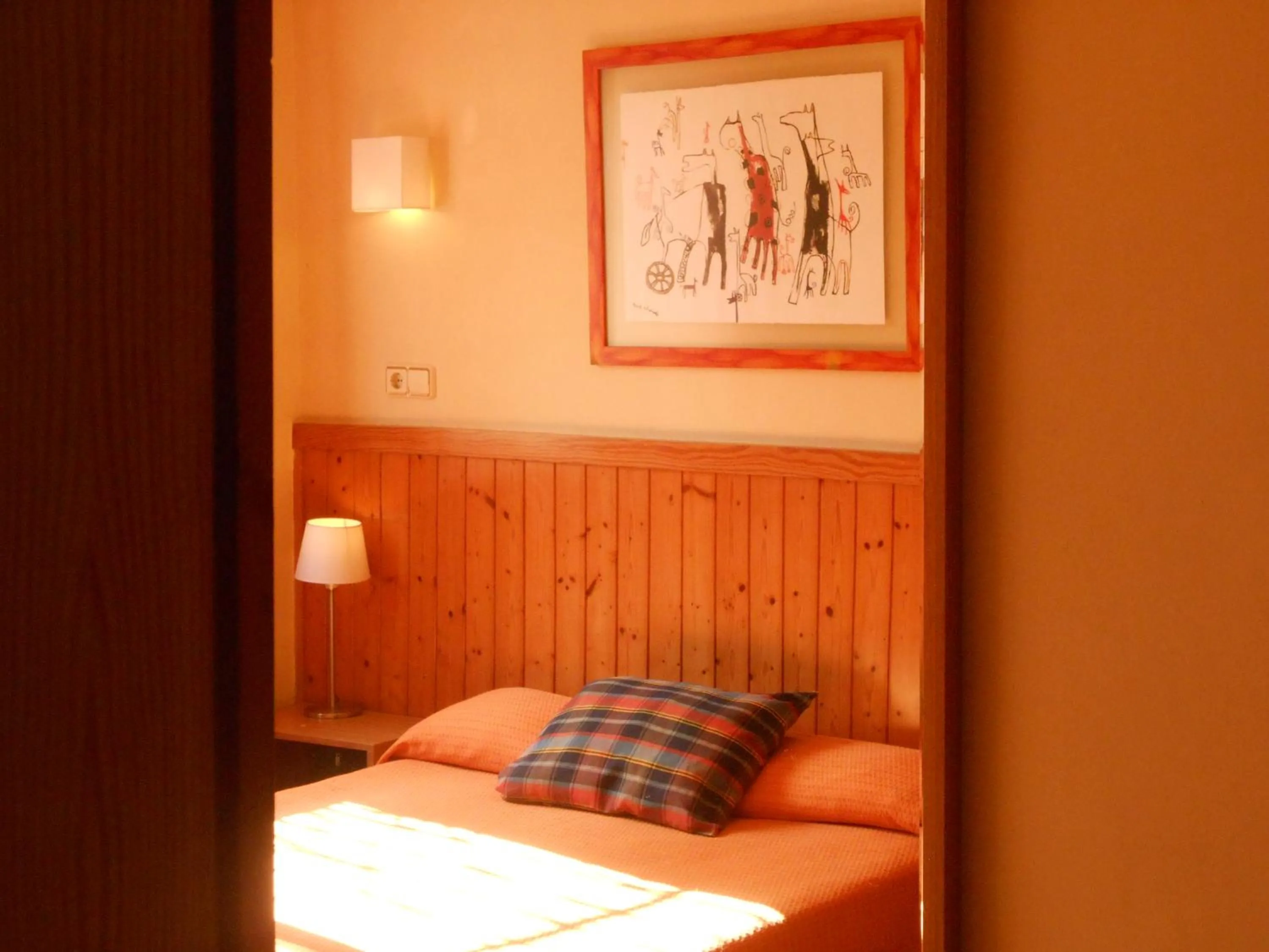 Bed in Hostal El Callejón