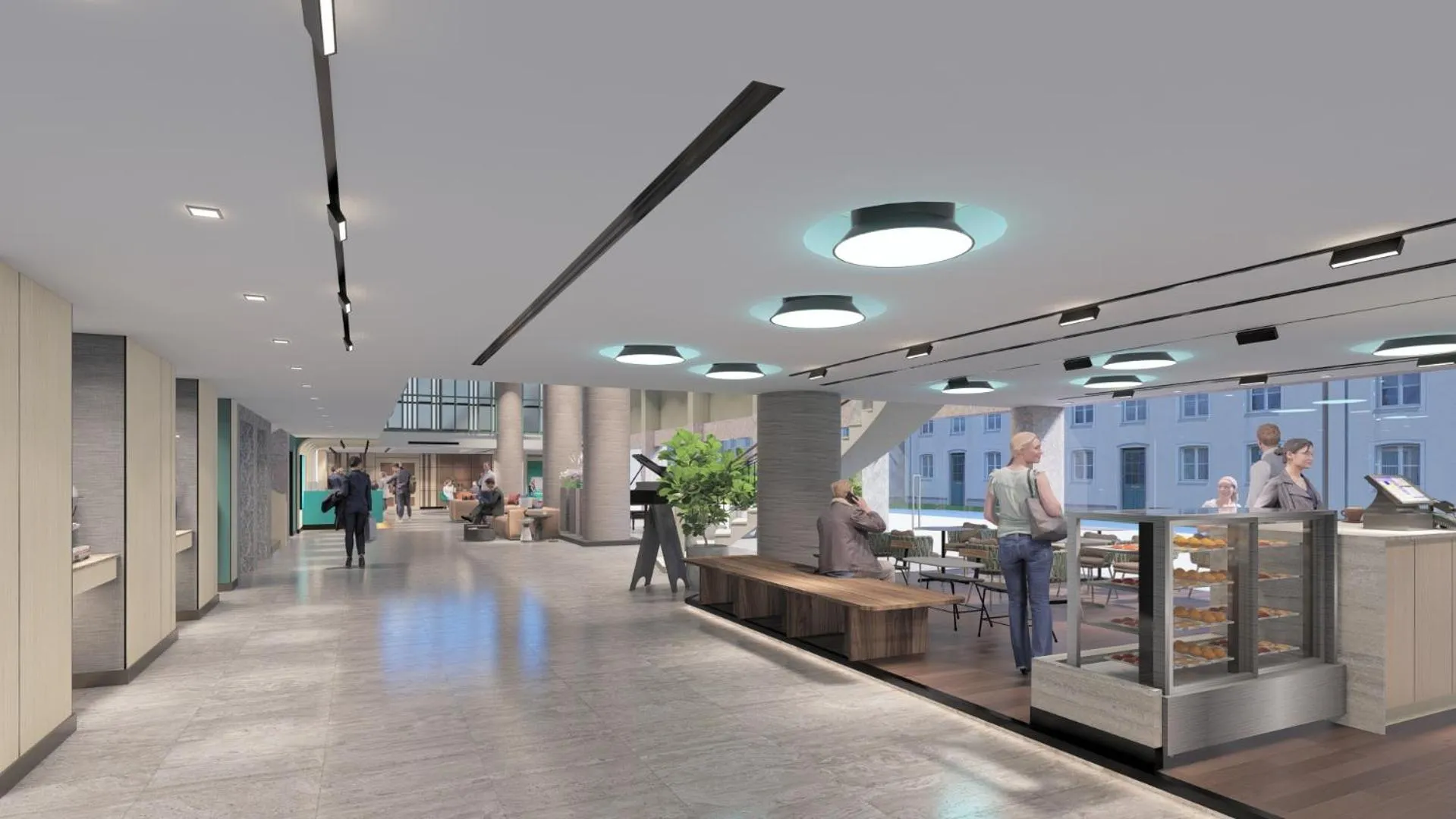 Lobby or reception in King Park Avenue Hotel Bangkok