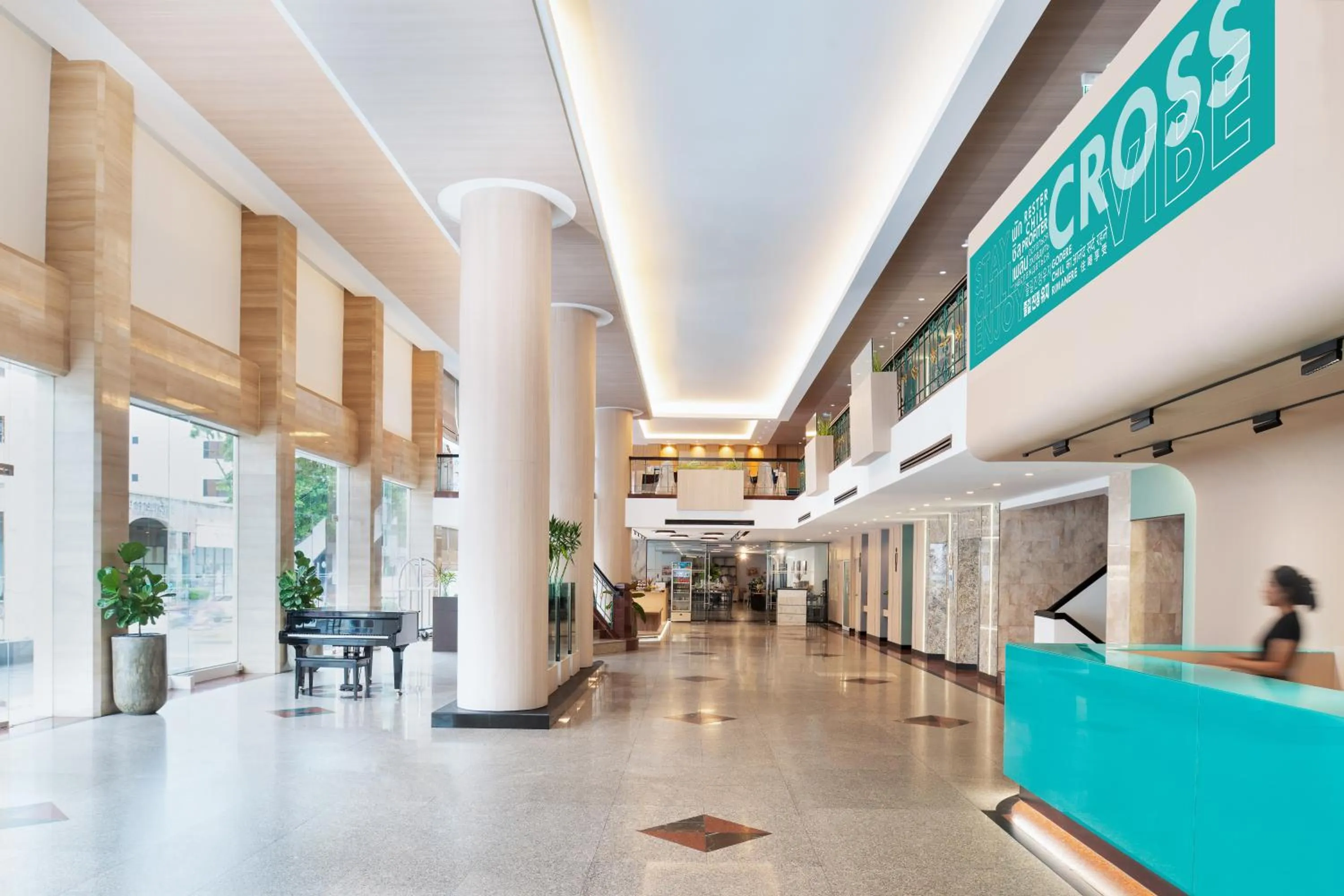 Lobby or reception in Cross Vibe Bangkok Srinakarin