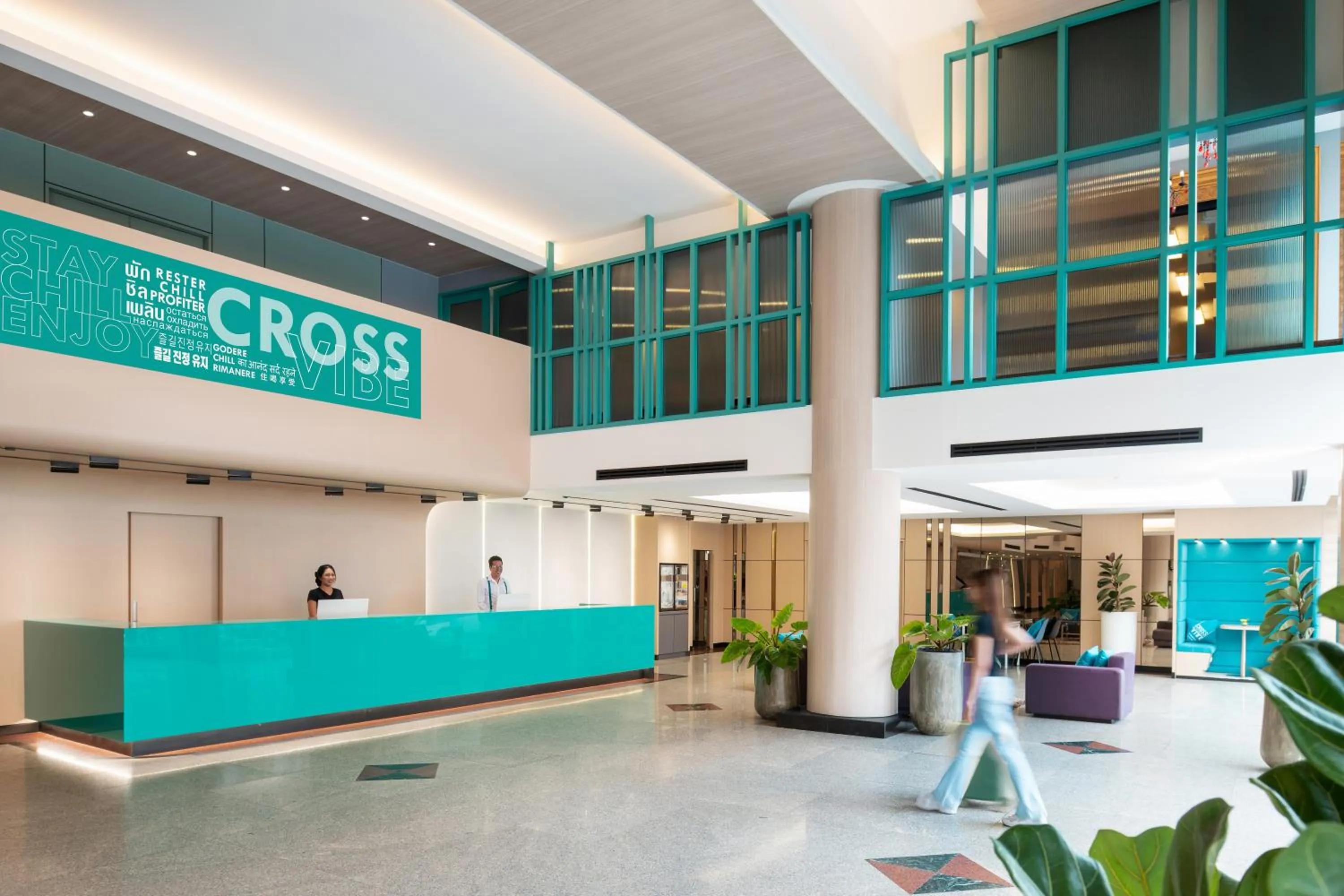 Property logo or sign in Cross Vibe Bangkok Srinakarin