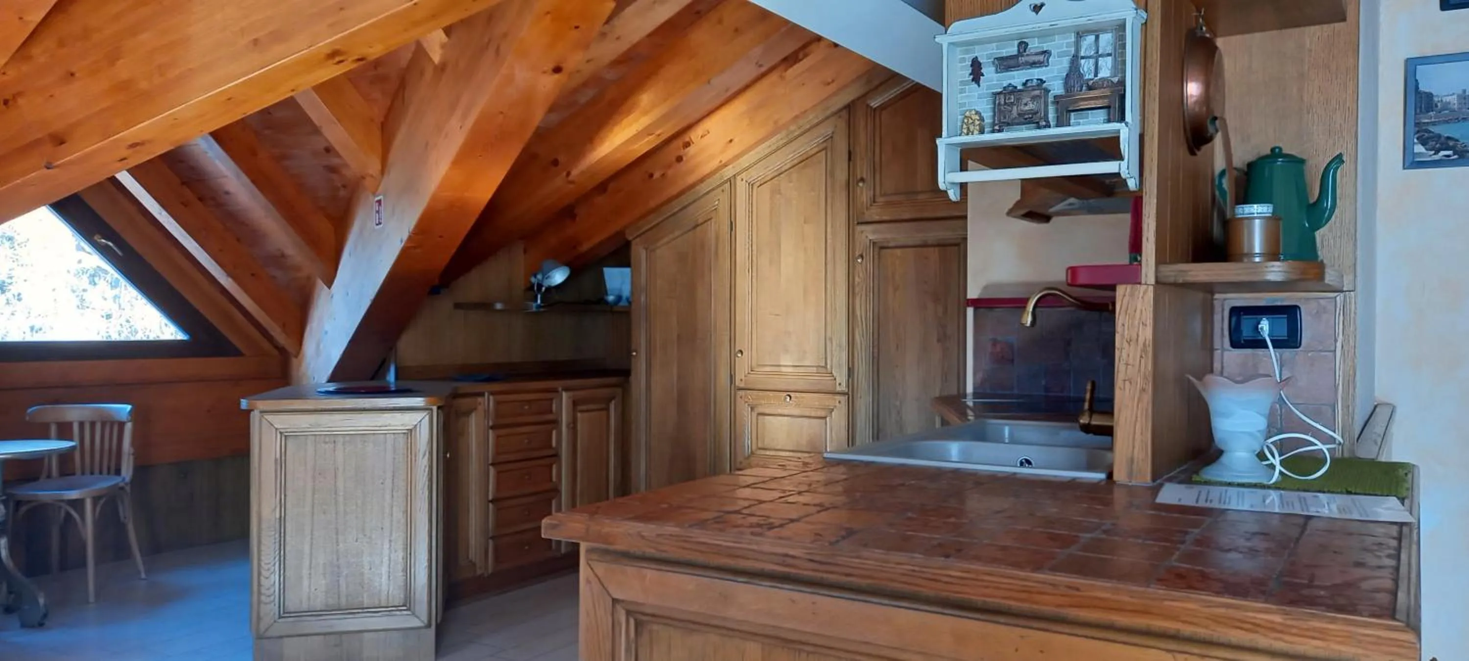 Kitchen or kitchenette in Stelviostay Residence Stelvio