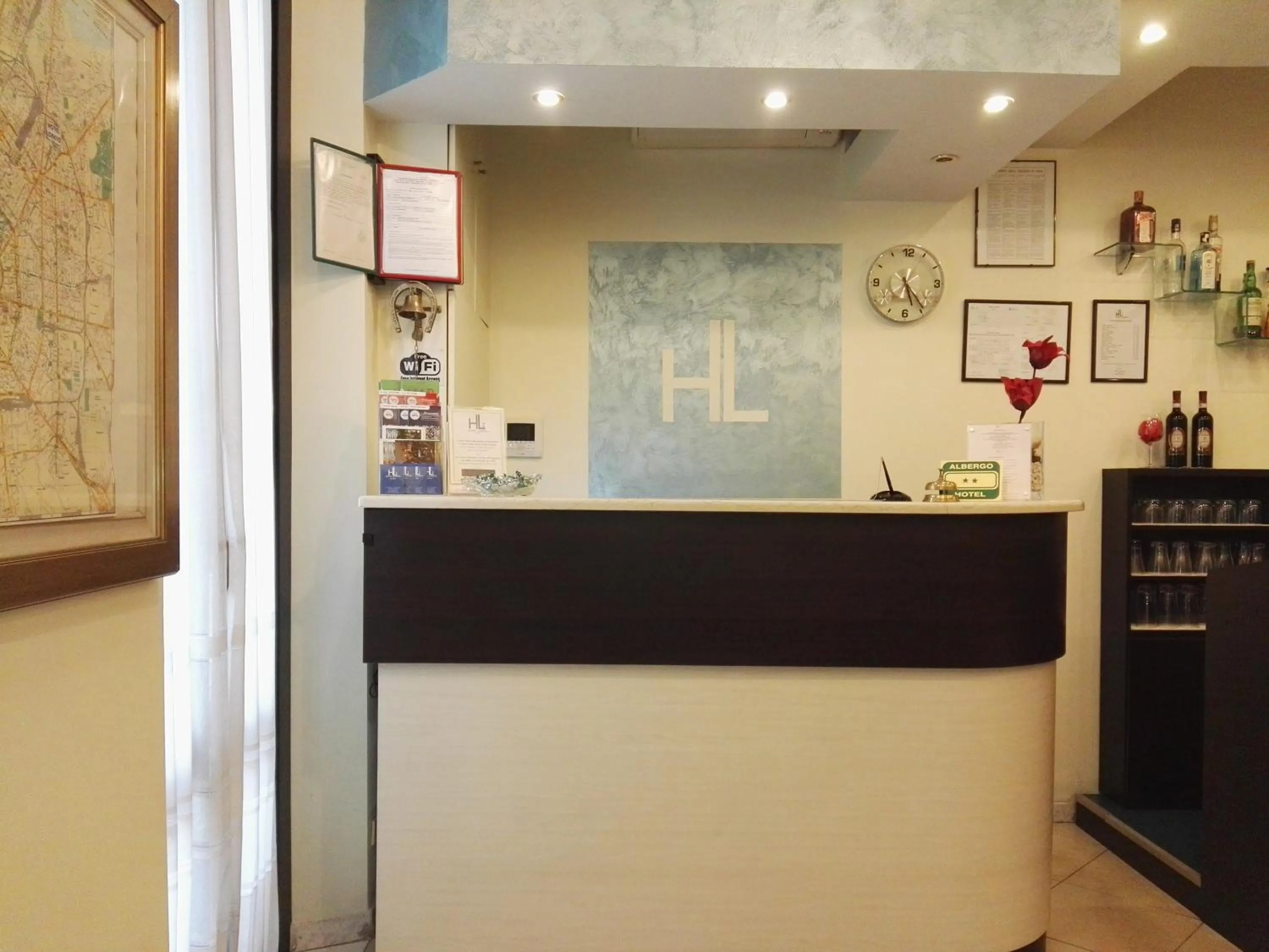 Lobby or reception in Hotel Loreto